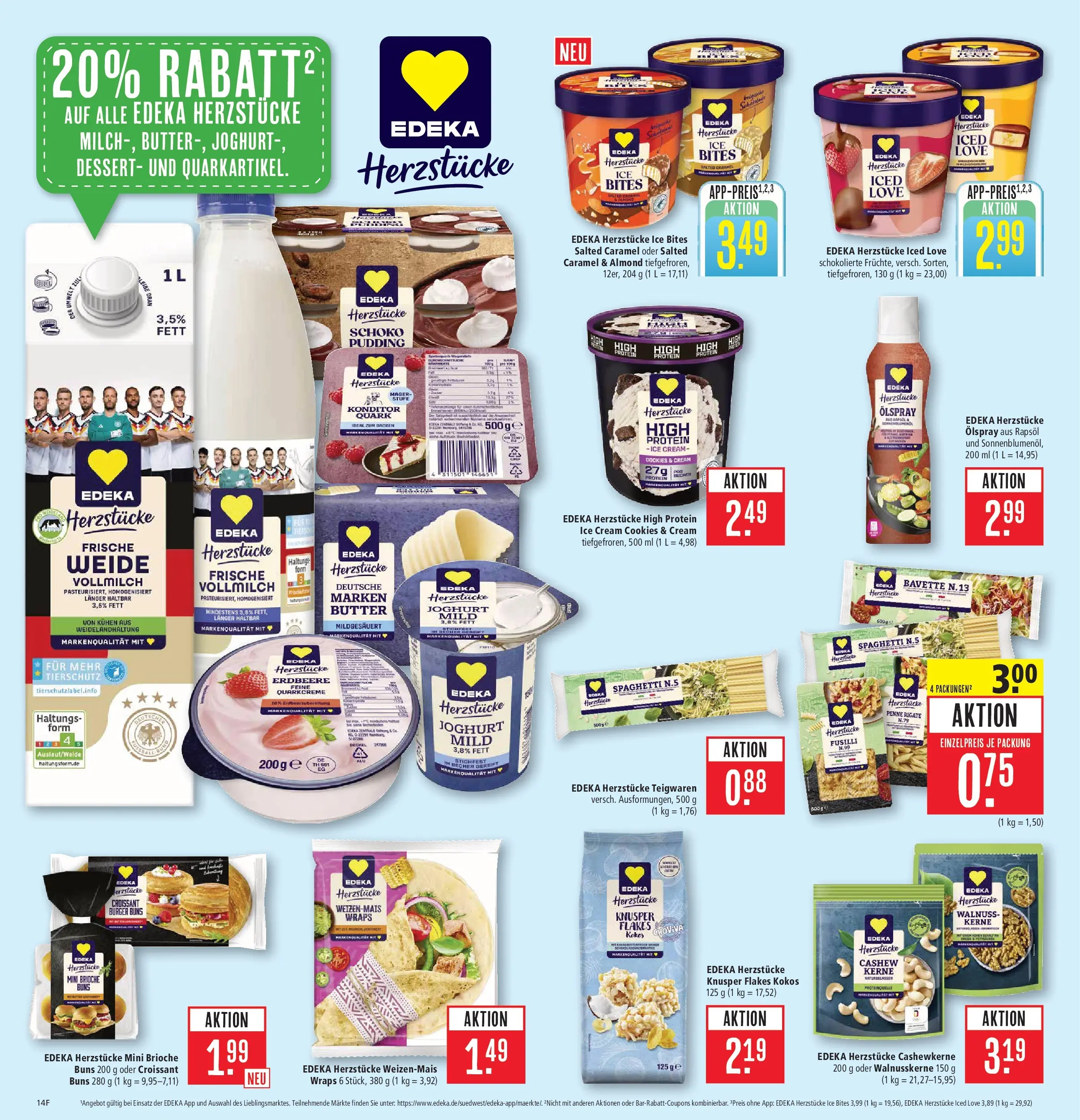 Marktkauf Prospekt Weil Am Rhein (ab 01.06.2026) » Angebote online | Seite: 20 | Produkte: Butter, Joghurt, Pudding, Croissant