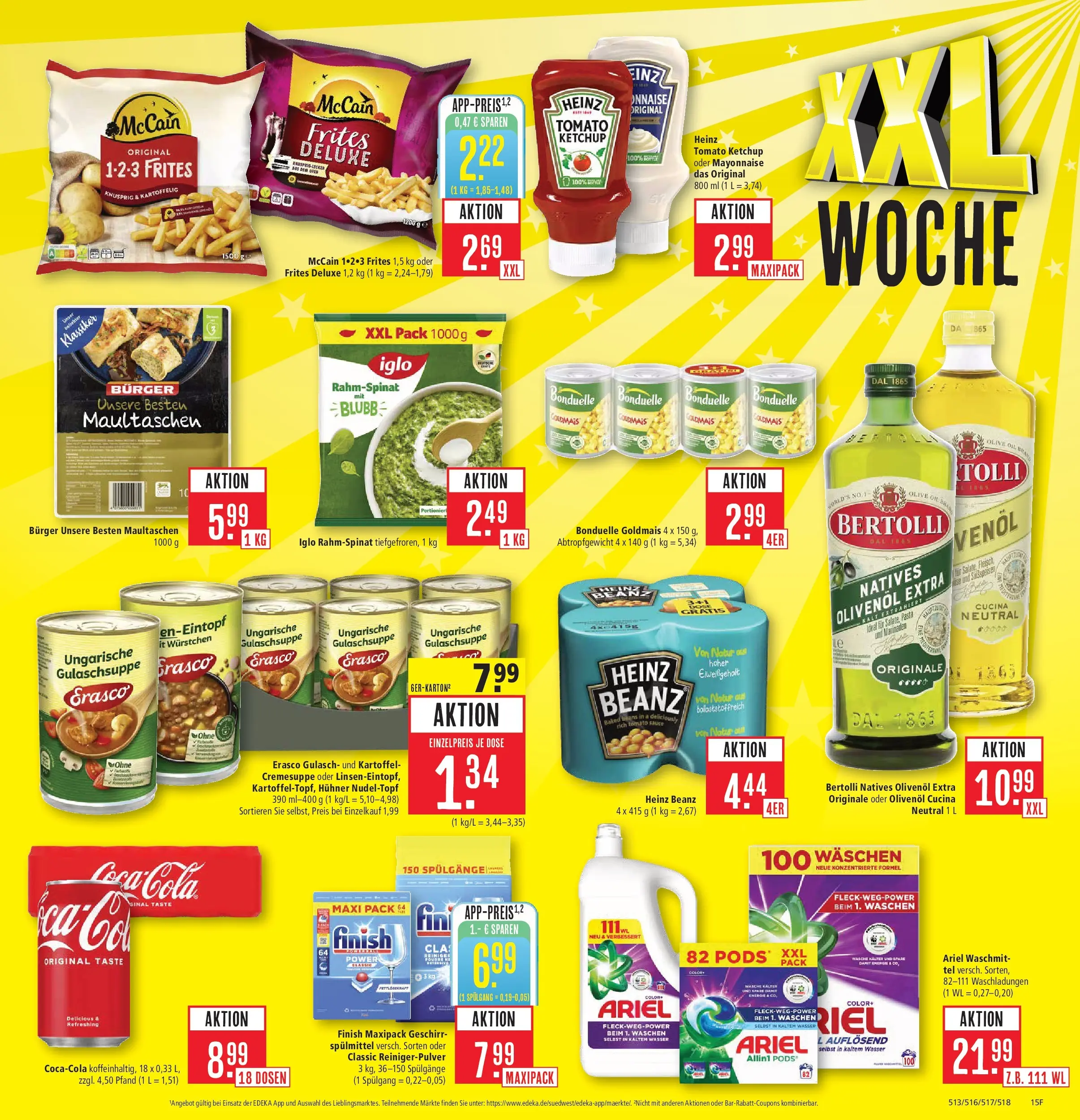 Marktkauf Prospekt Weil Am Rhein (ab 01.06.2026) » Angebote online | Seite: 21 | Produkte: Iglo, Olivenol, Burger, Maultaschen