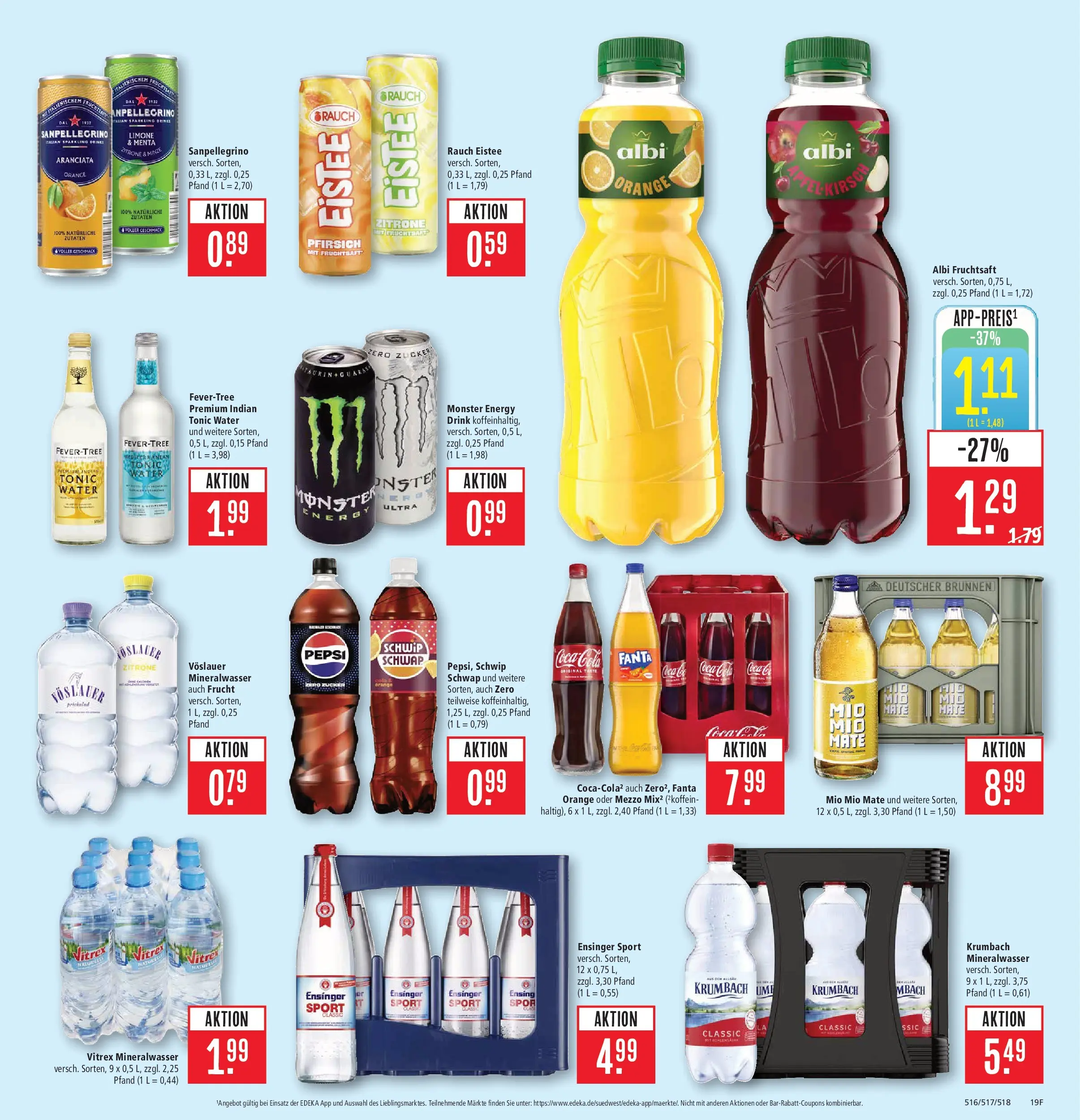 Marktkauf Prospekt Kirchheim (ab 01.06.2026) » Angebote online | Seite: 25 | Produkte: Coca cola, Mio mio mate, Pepsi, Fruchtsaft