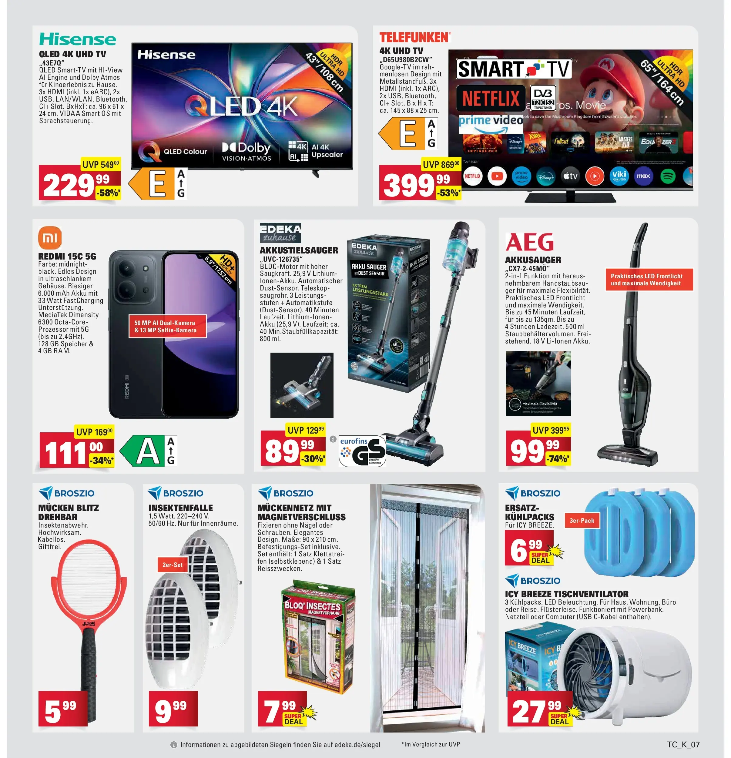 Marktkauf Prospekt Heidenheim (ab 01.06.2026) » Angebote online | Seite: 37 | Produkte: USB, Hisense, Netzteil, Video