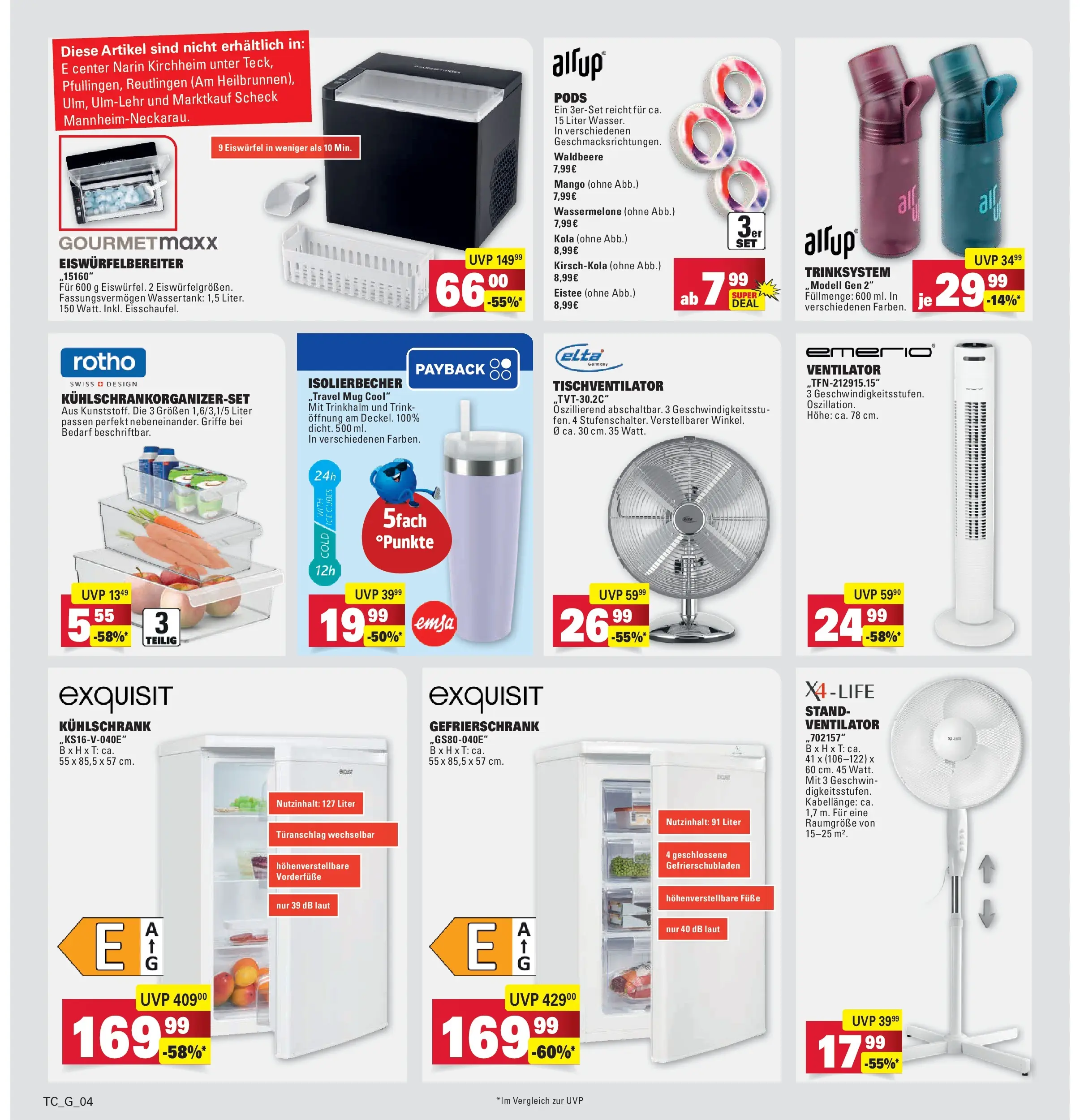 Marktkauf Prospekt Weil Am Rhein (ab 01.06.2026) » Angebote online | Seite: 34 | Produkte: Ventilator, Kühlschrank, Mango, Wassermelone