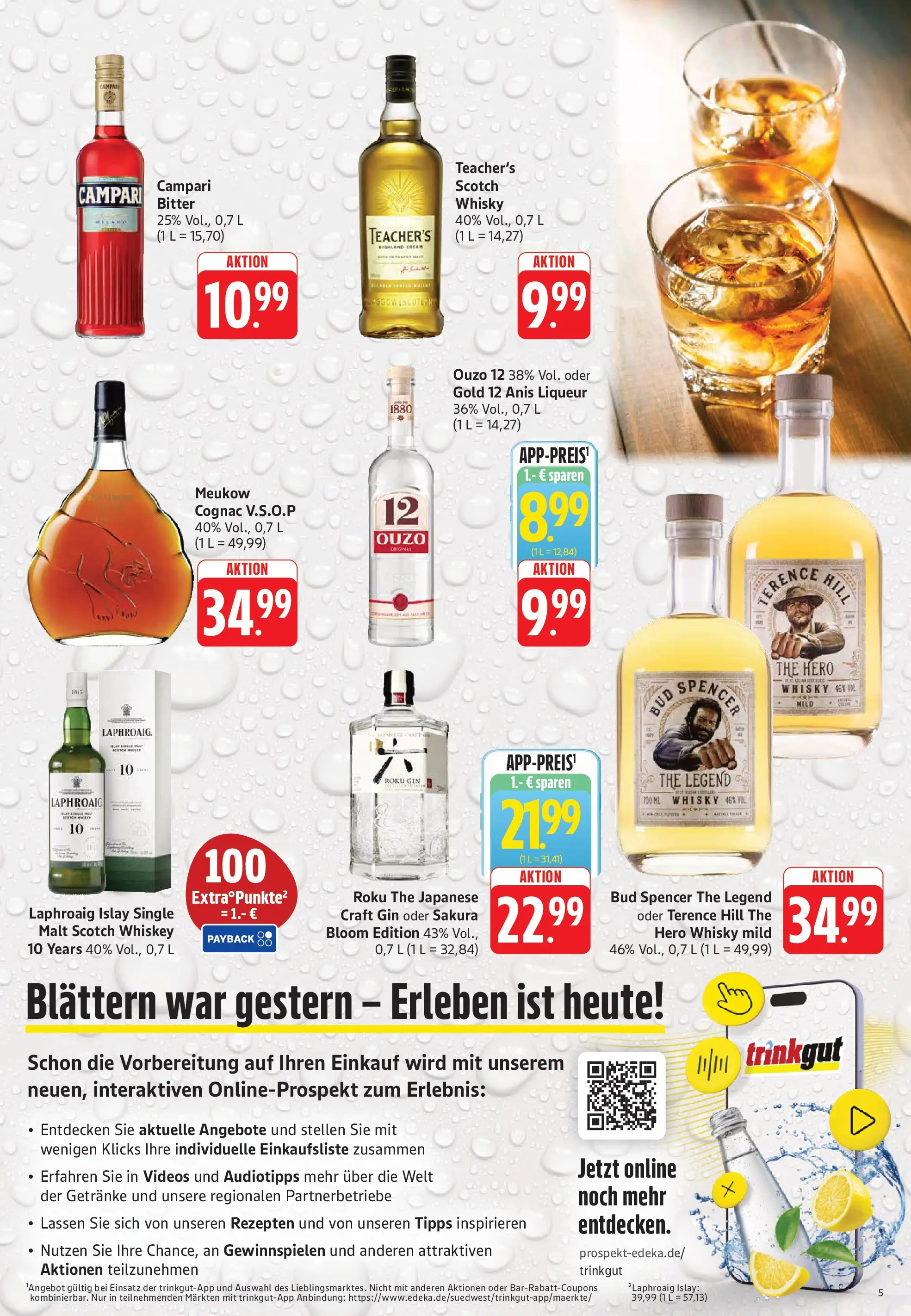 Trinkgut Prospekt Worms (ab 01.06.2026) » Angebote online | Seite: 5 | Produkte: Whisky, Ouzo 12, Ouzo, Whiskey