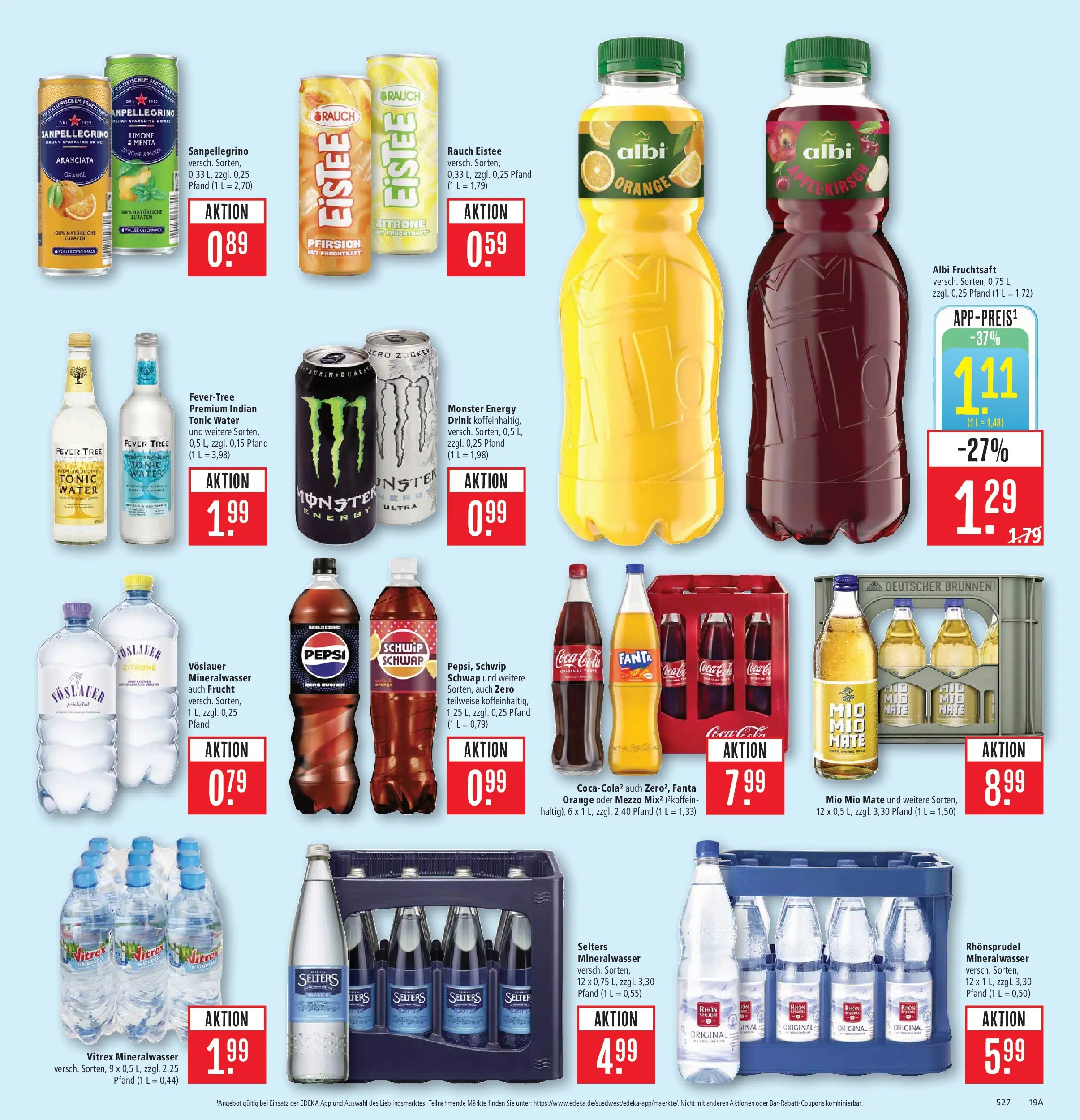 Marktkauf Prospekt Aschaffenburg (ab 01.06.2026) » Angebote online | Seite: 25 | Produkte: Energy, Mineralwasser, Pepsi, Rhonsprudel