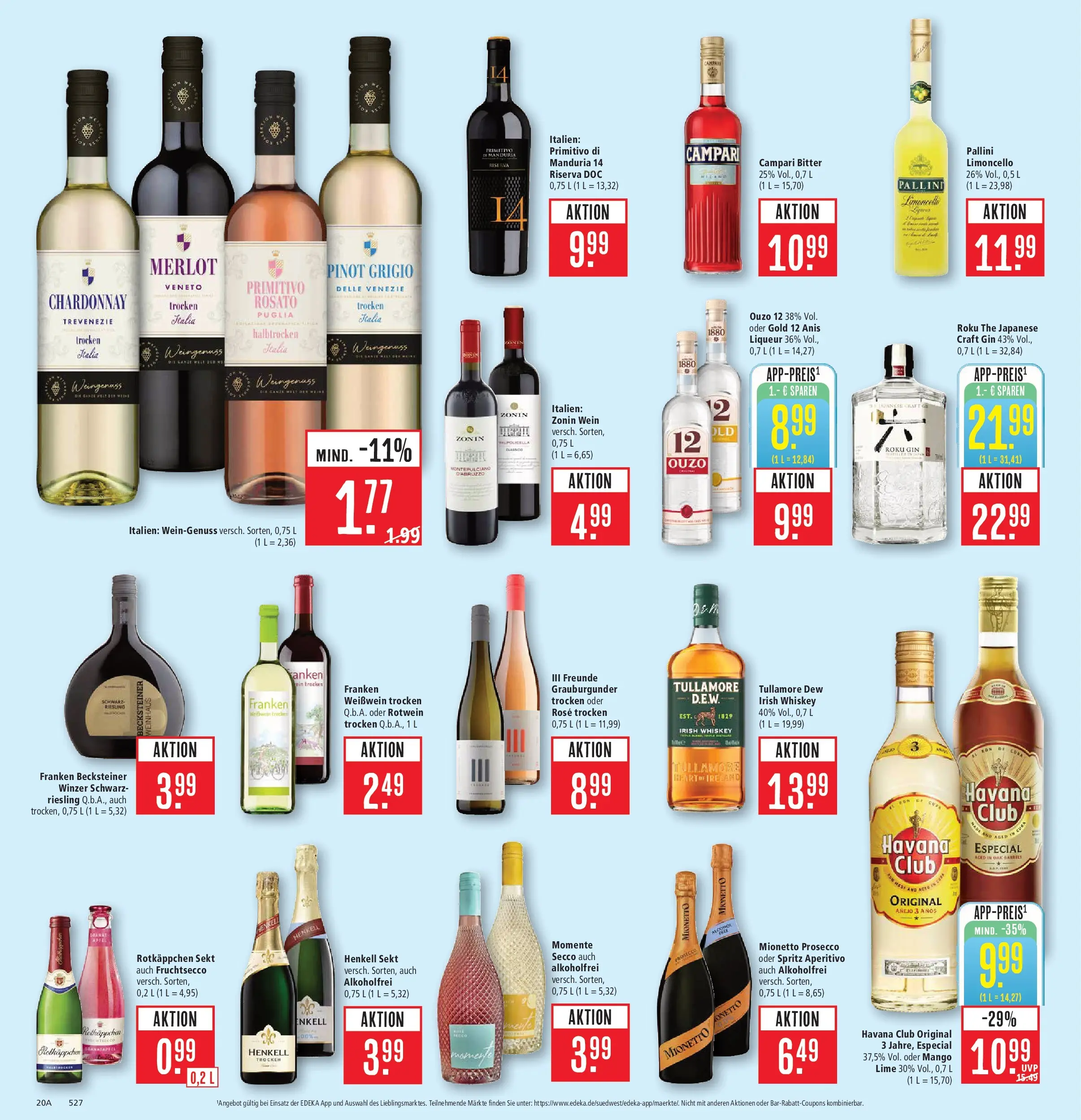 Marktkauf Prospekt Aschaffenburg (ab 01.06.2026) » Angebote online | Seite: 26 | Produkte: Sekt, Merlot, Prosecco, Limoncello