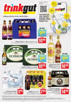 Trinkgut Prospekt Hemsbach ab 01.06.2026 gültig Trinkgut Prospekt Hemsbach ab 01.06.2026 gültig