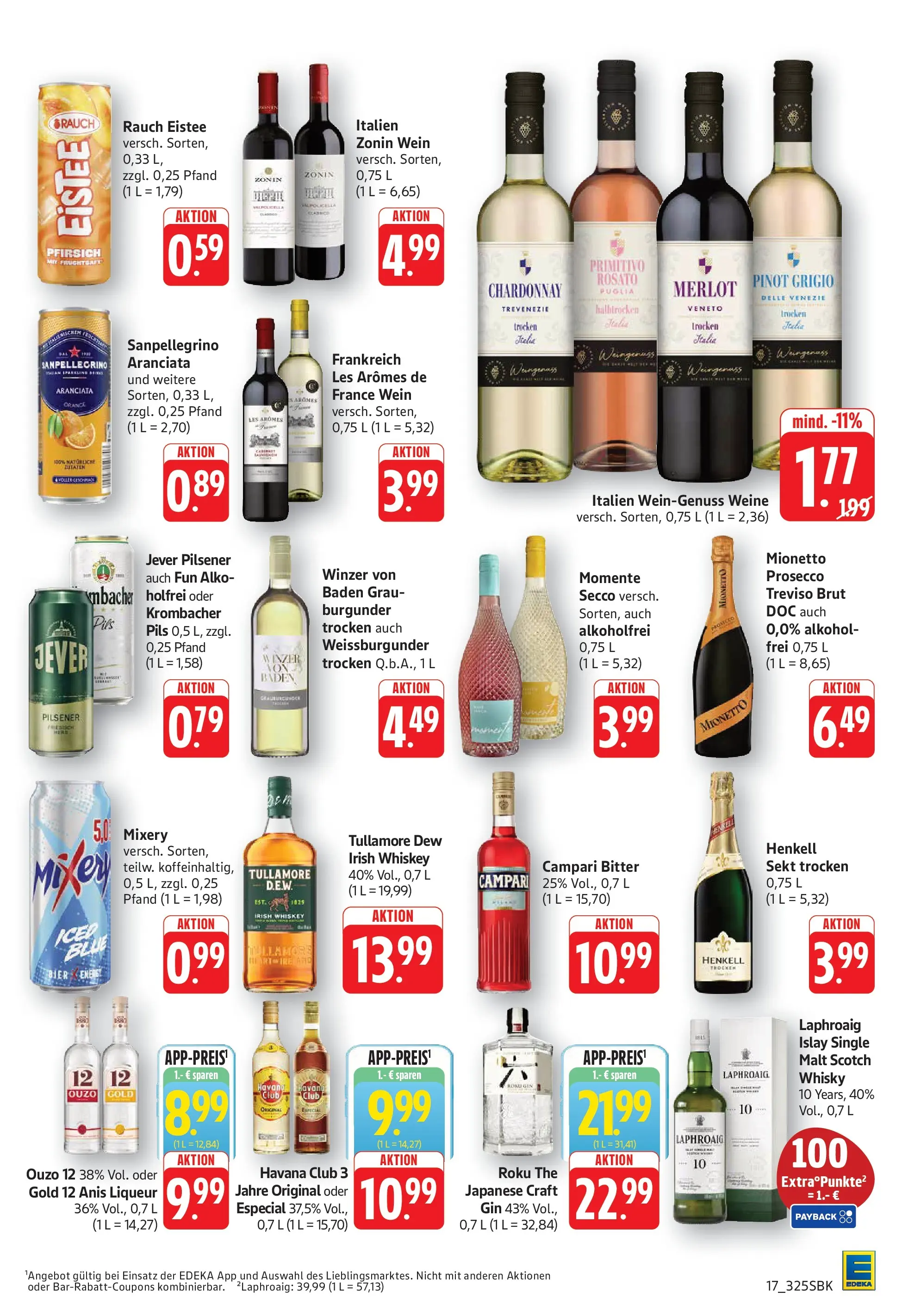 Edeka prospekt Walldorf (ab 01.06.2026) » Angebote Online | Seite: 17 | Produkte: Bier, Sekt, Prosecco, Whiskey