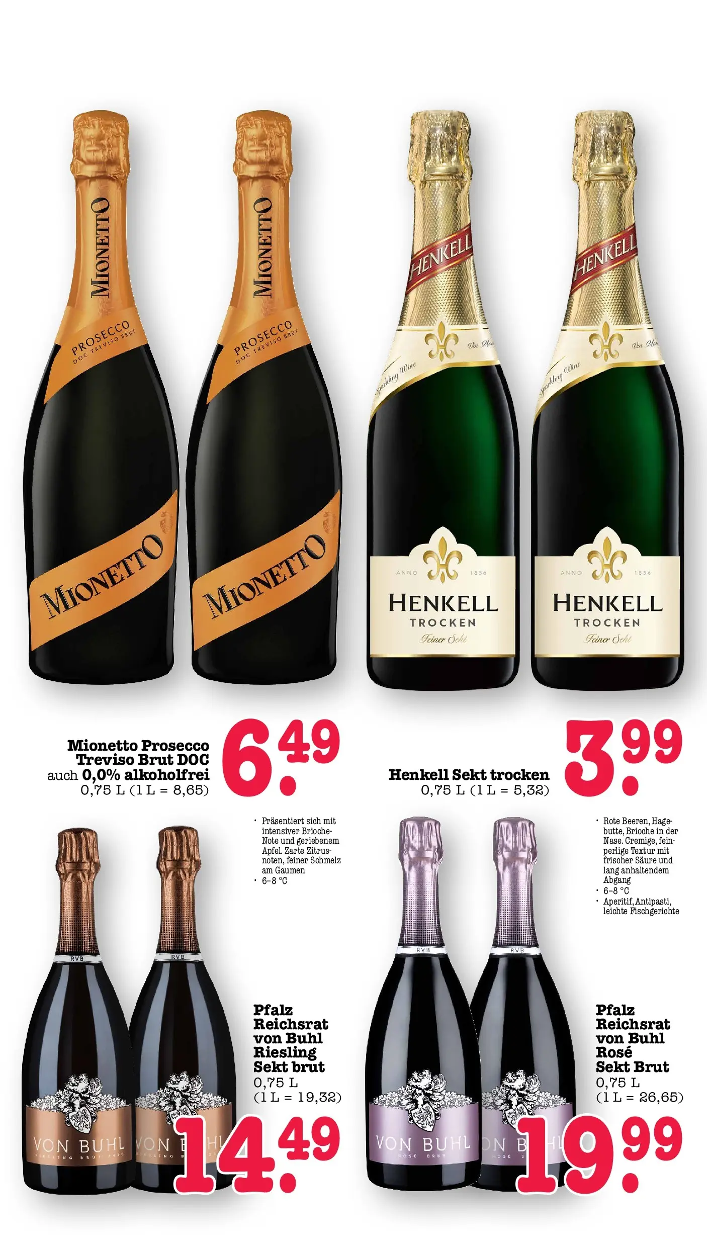 Marktkauf Prospekt Wörth Am Rhein (ab 01.06.2026) » Angebote ab Montag | Seite: 48 | Produkte: Sekt, Prosecco Marktkauf Prospekt Wörth Am Rhein (ab 01.06.2026) » Angebote online | Seite: 48 | Produkte: Sekt, Prosecco