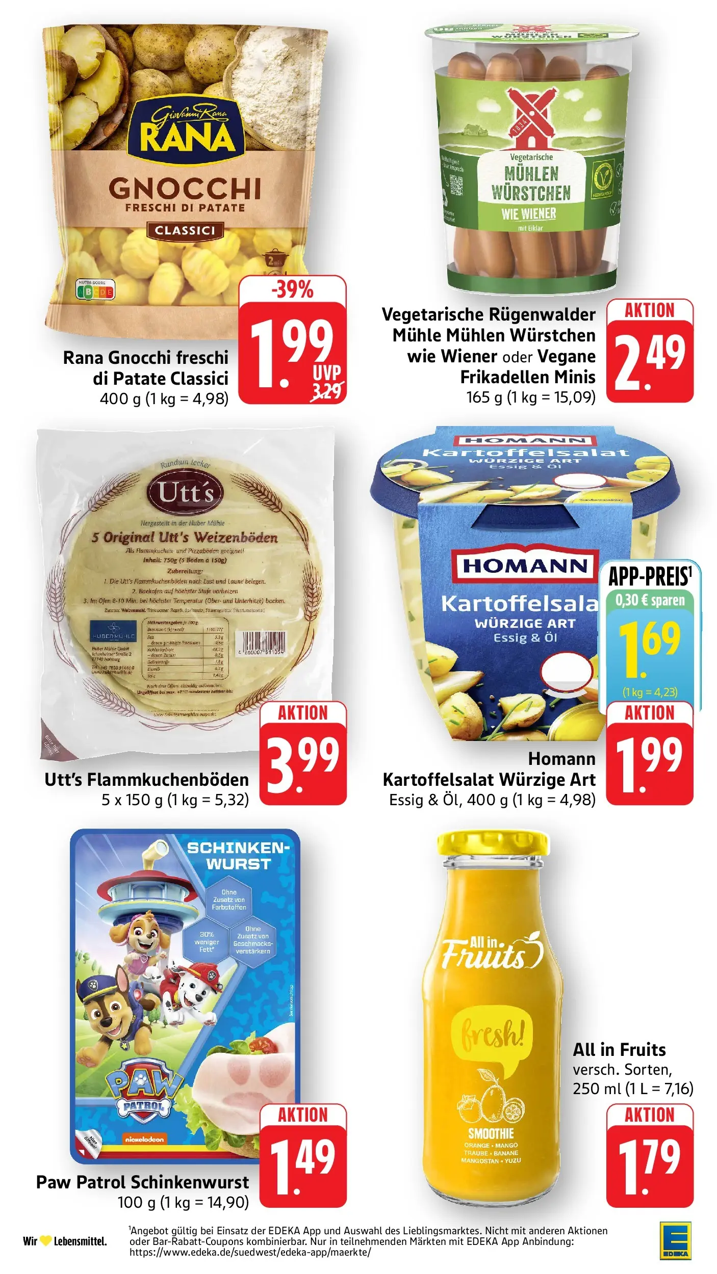Edeka prospekt Ottersweier (ab 31.05.2026) » Angebote Online | Seite: 18 | Produkte: Essig, Mango, Backofen, Schinken