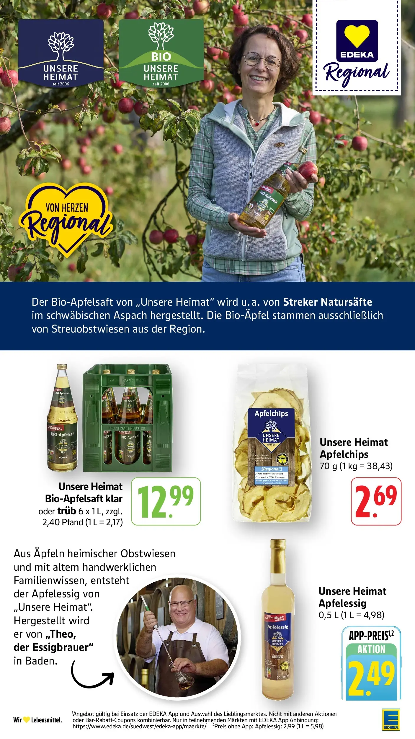 Edeka prospekt Ottersweier (ab 31.05.2026) » Angebote Online | Seite: 23 | Produkte: Apple, Chips