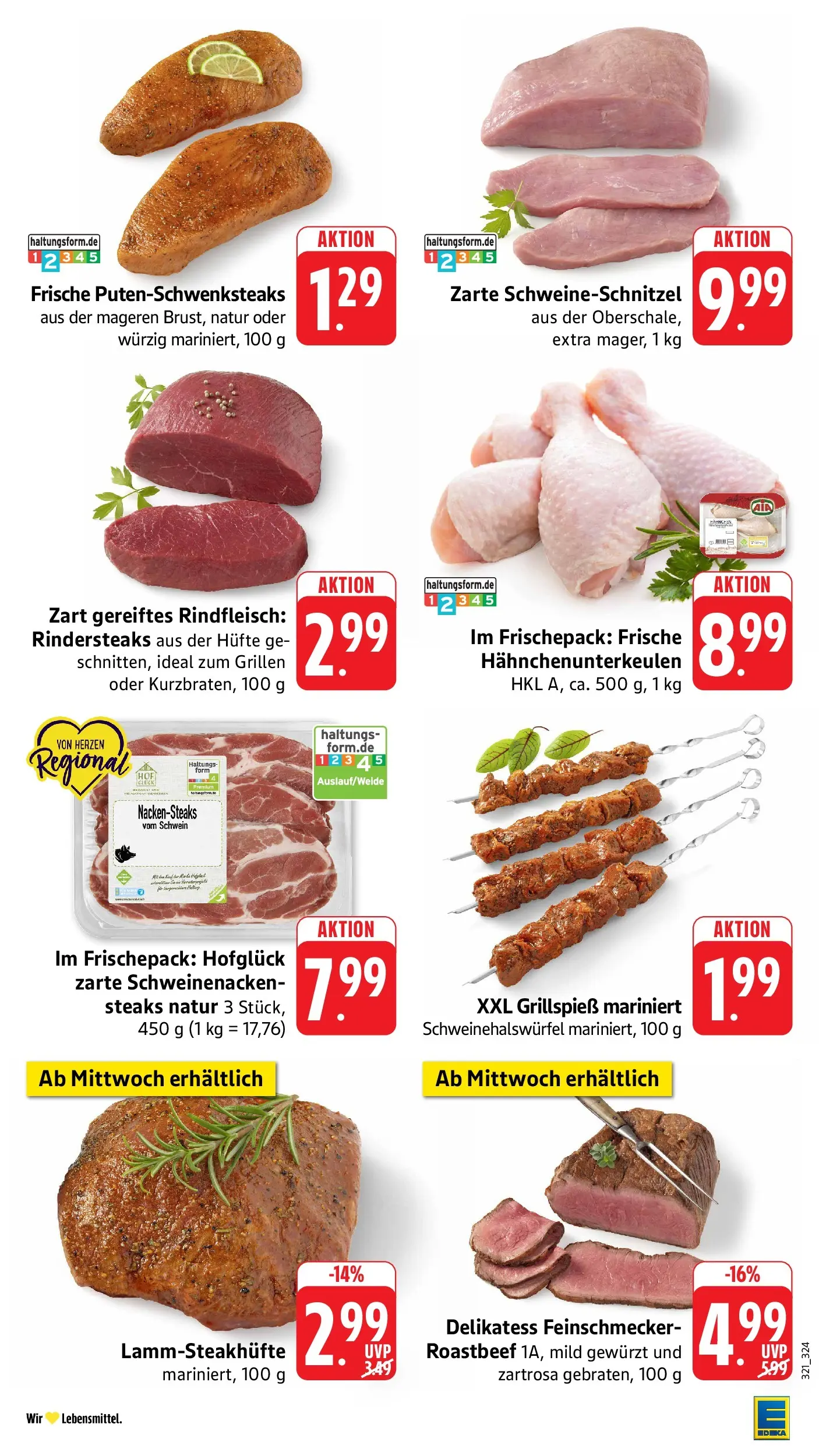 Edeka prospekt Steinfeld (ab 01.06.2026) » Angebote Online | Seite: 7 | Produkte: Schweinenacken, Schnitzel, Roastbeef, Steak