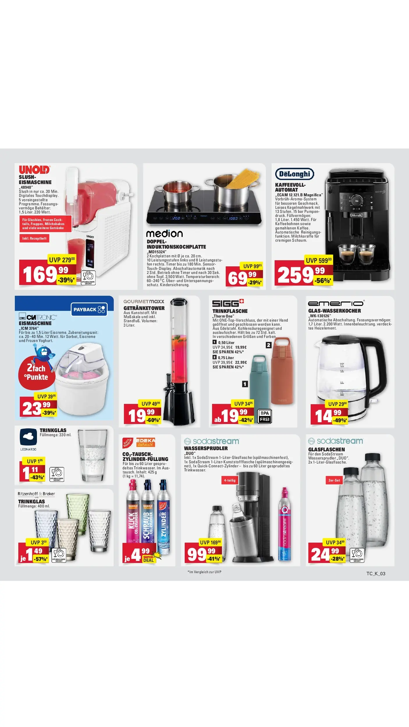 Marktkauf Prospekt Wörth Am Rhein (ab 01.06.2026) » Angebote ab Montag | Seite: 68 | Produkte: Eiscreme, Sodastream Marktkauf Prospekt Wörth Am Rhein (ab 01.06.2026) » Angebote online | Seite: 68 | Produkte: Eiscreme, Sodastream