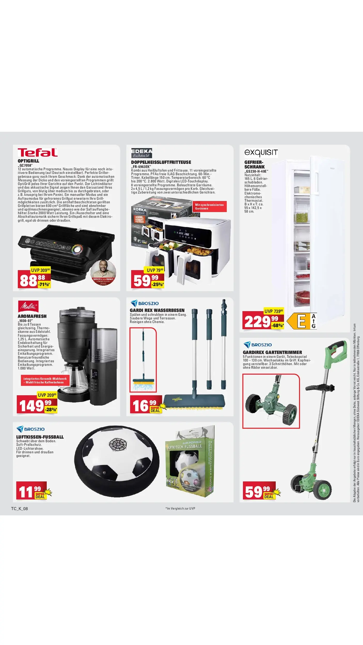 Marktkauf Prospekt Wörth Am Rhein (ab 01.06.2026) » Angebote ab Montag | Seite: 73 | Produkte: Melitta, Schrank, Fußball, Fritteuse Marktkauf Prospekt Wörth Am Rhein (ab 01.06.2026) » Angebote online | Seite: 73 | Produkte: Melitta, Schrank, Fußball, Fritteuse