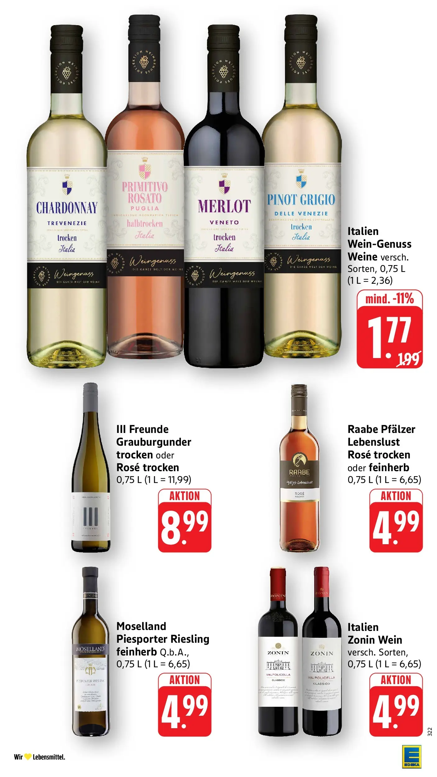 Edeka prospekt Friedrichsthal (ab 01.06.2026) » Angebote Online | Seite: 32 | Produkte: Merlot, Wein