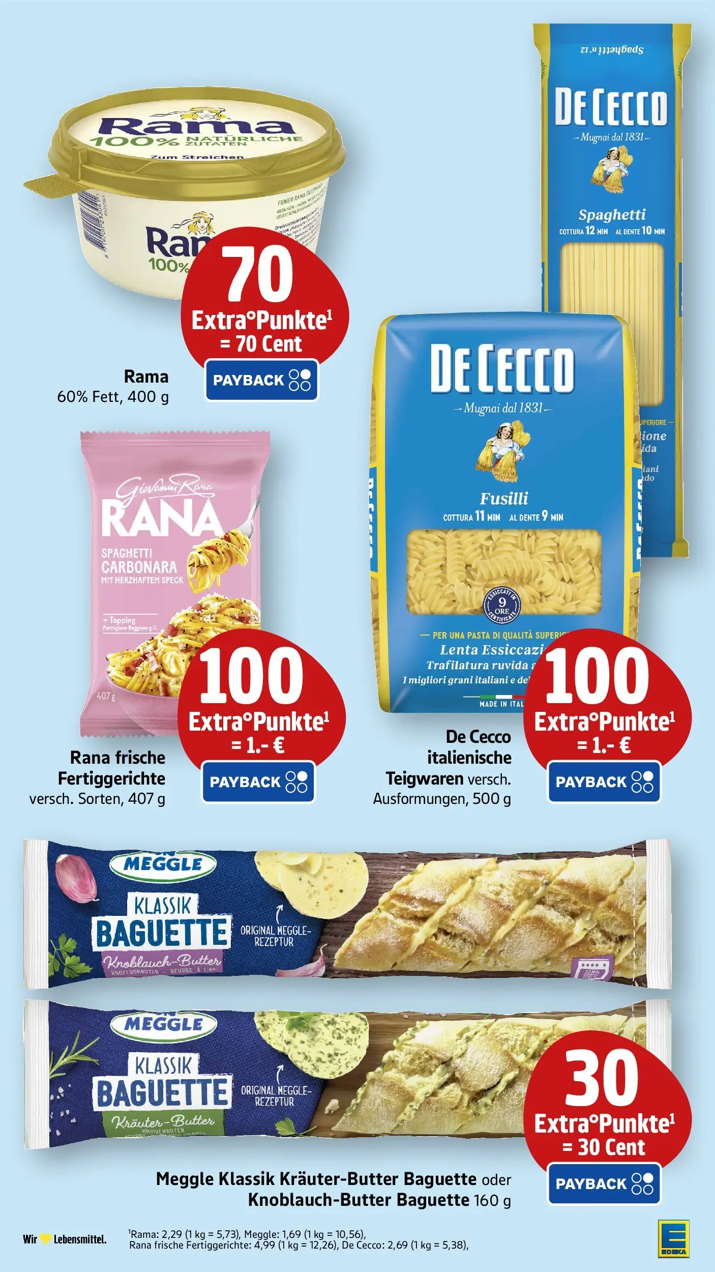 Edeka prospekt Ottersweier (ab 31.05.2026) » Angebote Online | Seite: 37 | Produkte: Margarine, Baguette, Kräuterbutter, Fertiggerichte
