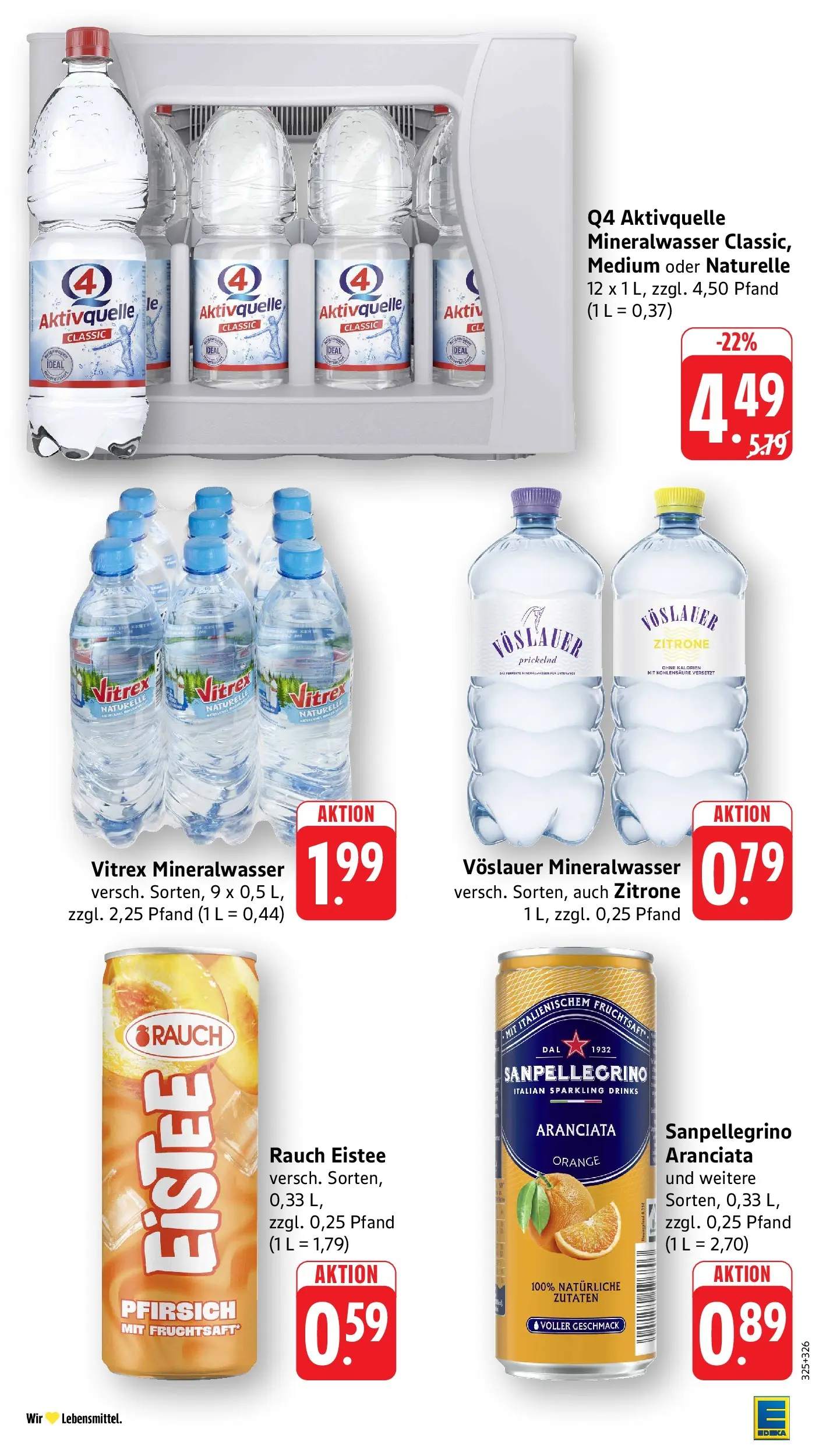 Edeka prospekt Weinheim (ab 01.06.2026) » Angebote Online | Seite: 29 | Produkte: Mineralwasser, Zitrone, Pfirsich