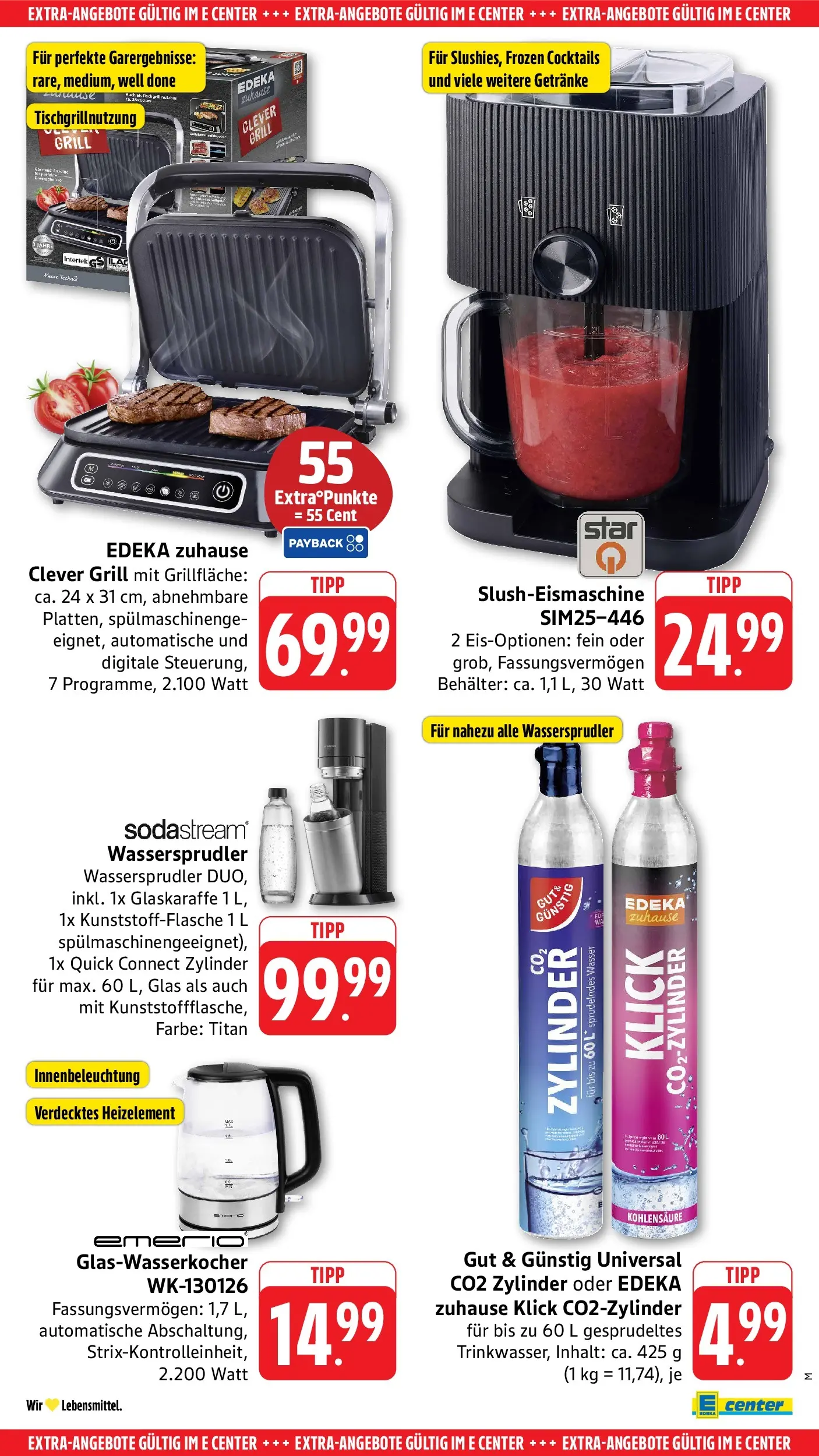 Edeka prospekt Möglingen (ab 01.06.2026) » Angebote Online | Seite: 48 | Produkte: Grill, Wasser, Sodastream
