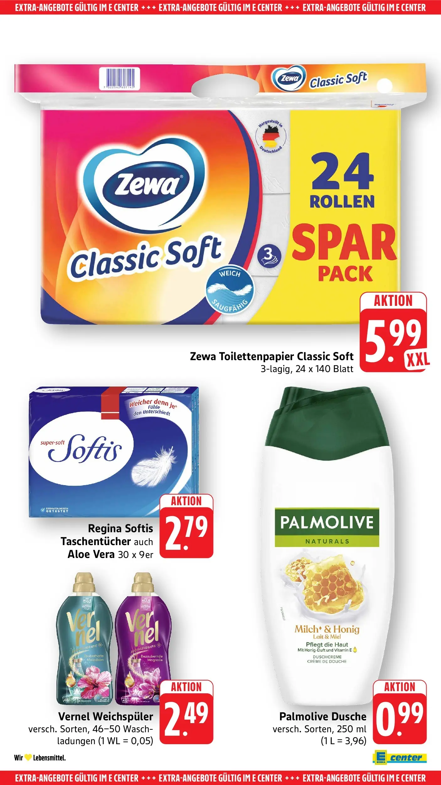 Edeka Prospekt Villingen - Schwenningen (ab 01.06.2026) » Angebote Online | Seite: 50 | Produkte: Dusche, Zewa, Duschcreme, Toilettenpapier