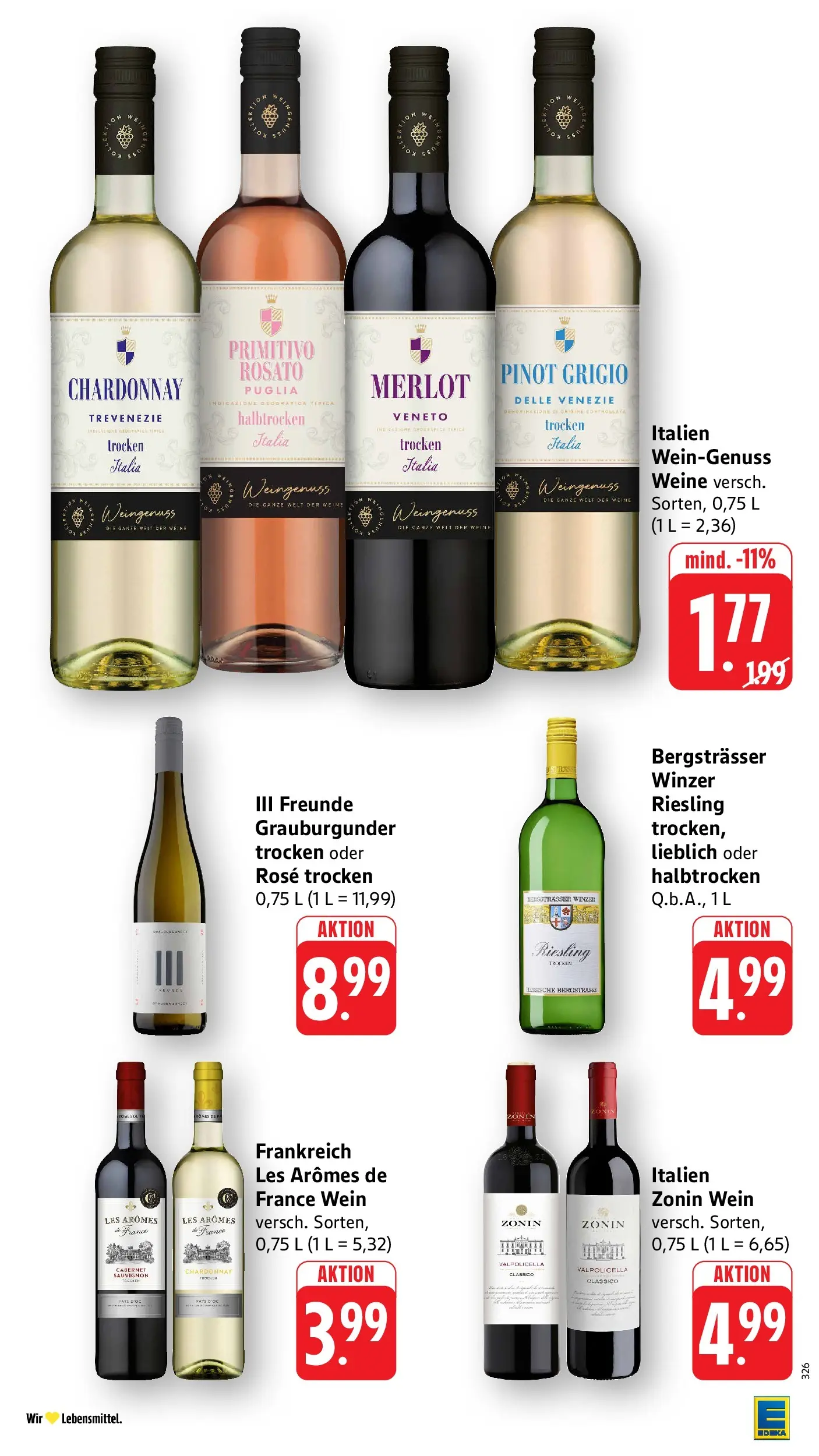 Edeka prospekt Pfungstadt (ab 01.06.2026) » Angebote Online | Seite: 32 | Produkte: Merlot, Wein