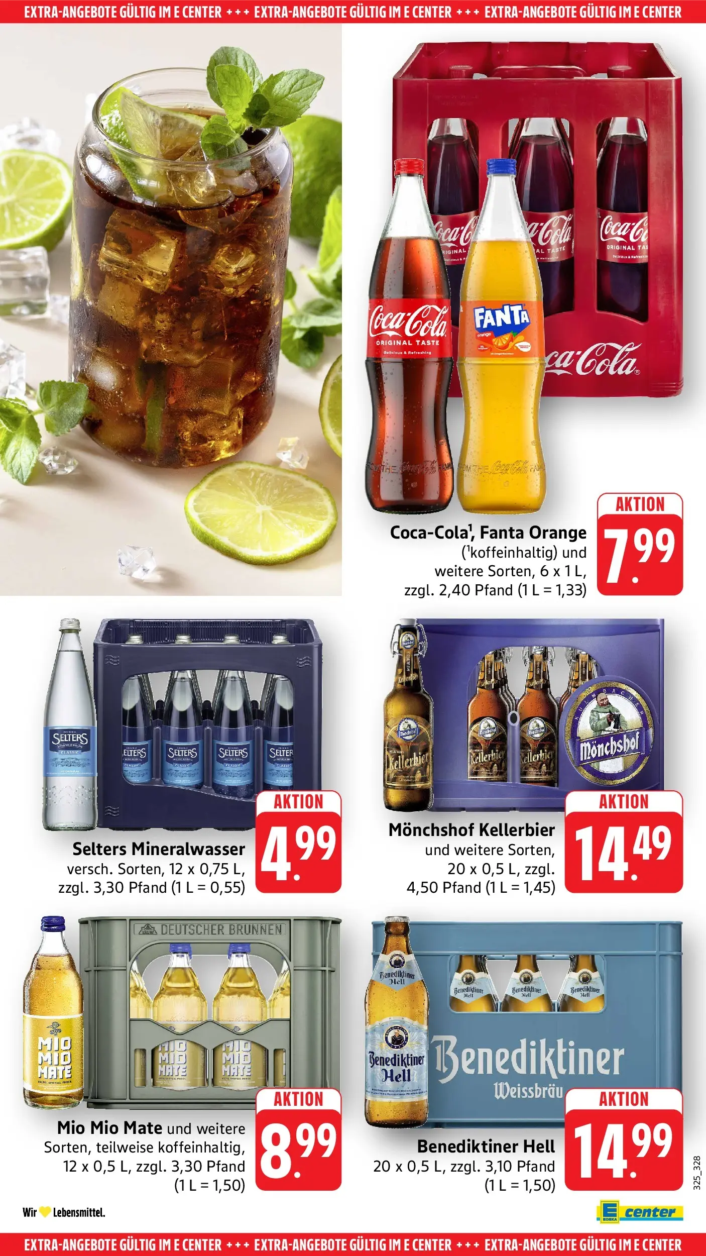 Edeka Prospekt Offenbach (ab 01.06.2026) » Angebote Online | Seite: 47 | Produkte: Monchshof, Fanta, Mio mio mate, Mineralwasser