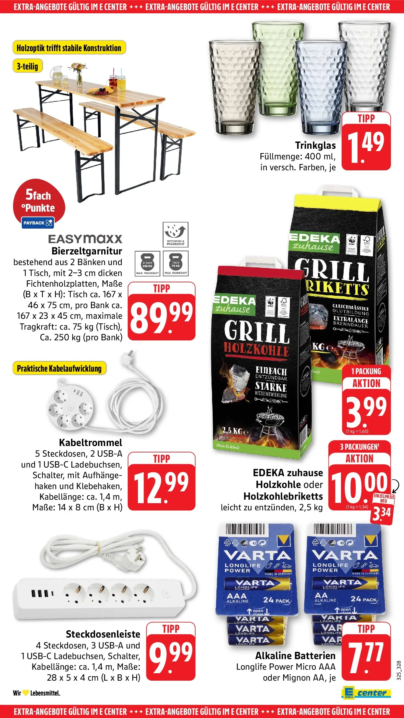 Edeka Prospekt Offenbach (ab 01.06.2026) » Angebote Online | Seite: 49 | Produkte: Grill, Batterien, Tisch