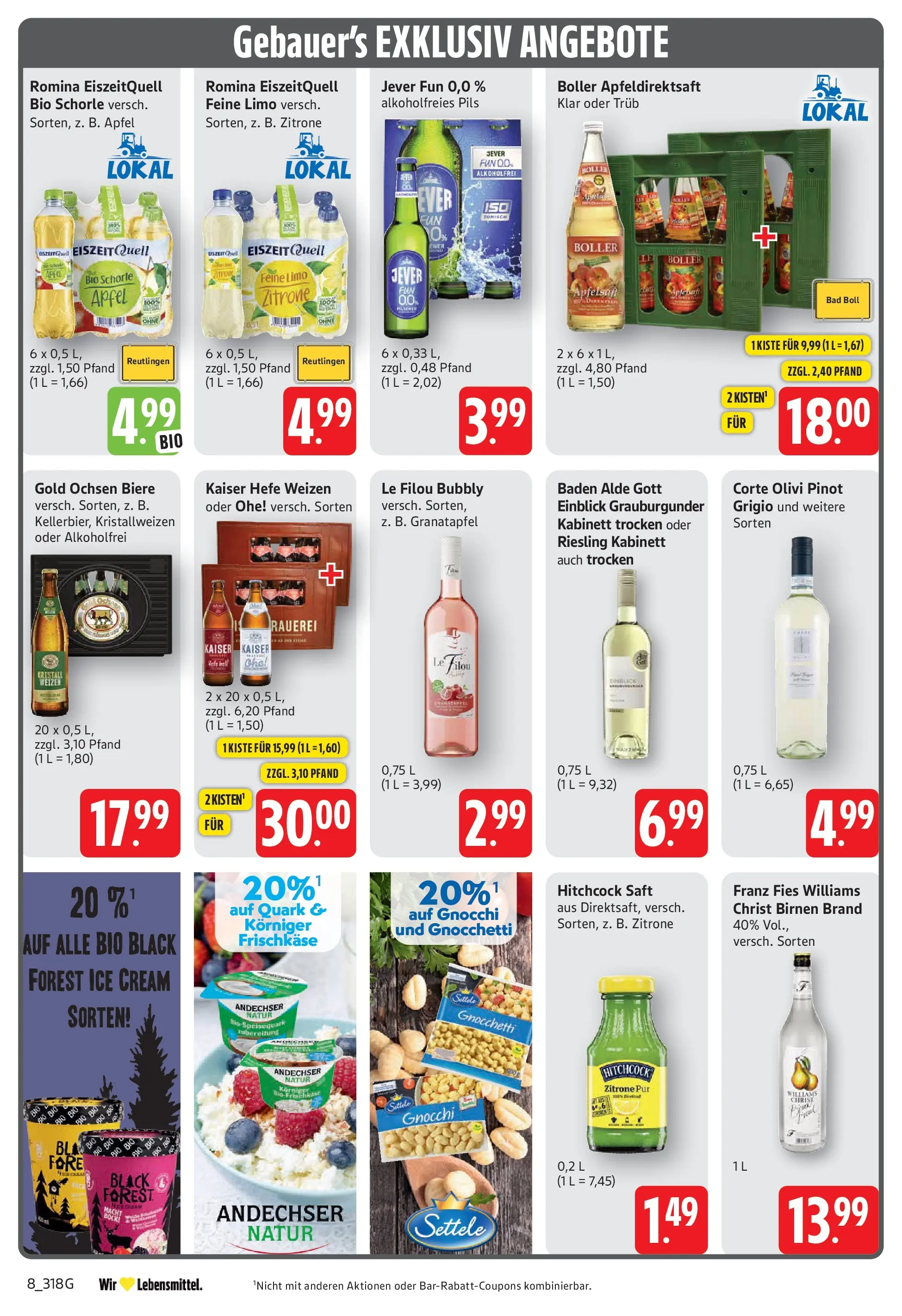 Edeka Prospekt Göppingen (ab 01.06.2026) » Angebote Online | Seite: 8 | Produkte: Bad, Äpfel, Jever, Frischkase