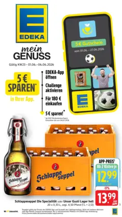 Edeka prospekt Großostheim ab 01.06.2026 gültig Edeka prospekt Großostheim ab 01.06.2026 gültig