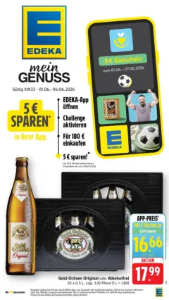 Edeka Prospekt Aalen ab 01.06.2026 gültig
