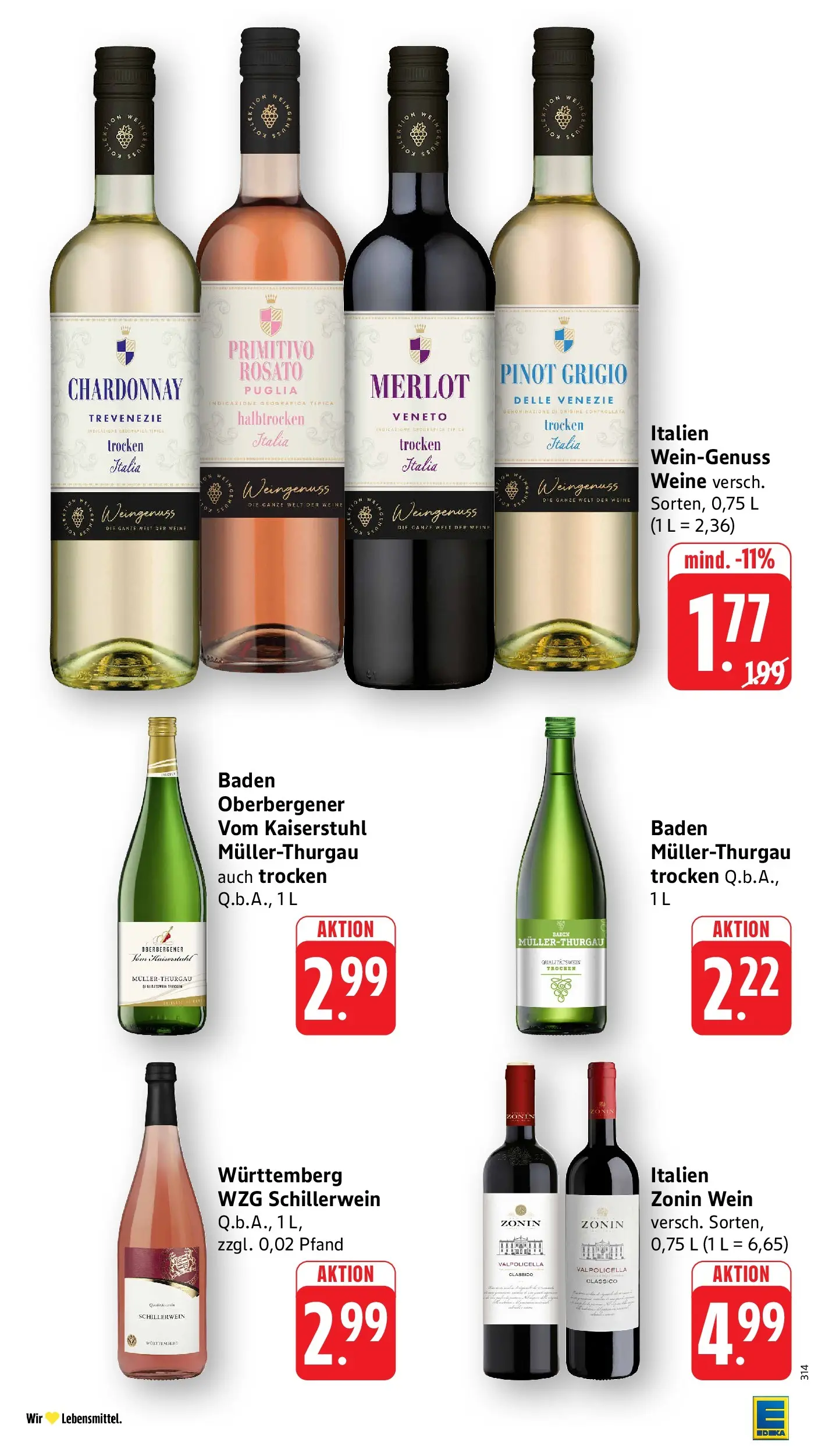 Edeka Prospekt Villingen - Schwenningen (ab 01.06.2026) » Angebote Online | Seite: 32 | Produkte: Merlot, Wein