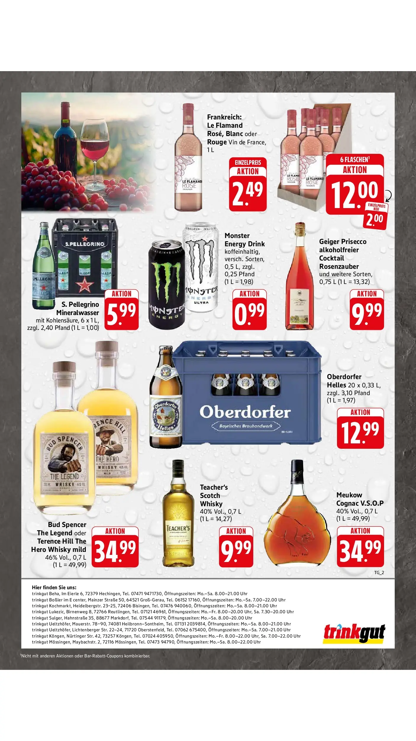 Edeka Prospekt Mössingen (ab 01.06.2026) » Angebote Online | Seite: 53 | Produkte: Whisky, Energy, Rouge, Monster