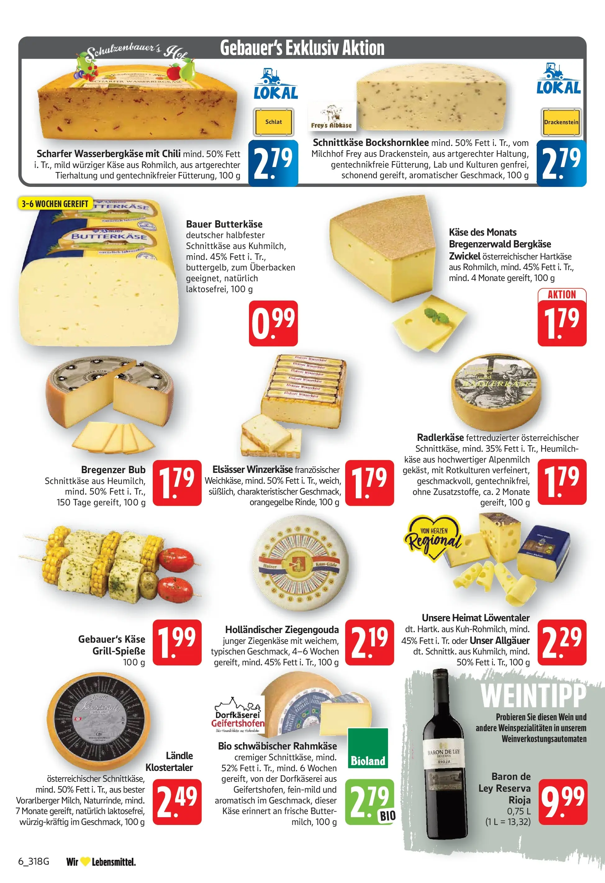 Edeka prospekt Göppingen (ab 01.06.2026) » Angebote Online | Seite: 6 | Produkte: Grill, Butter, Chili, Wein