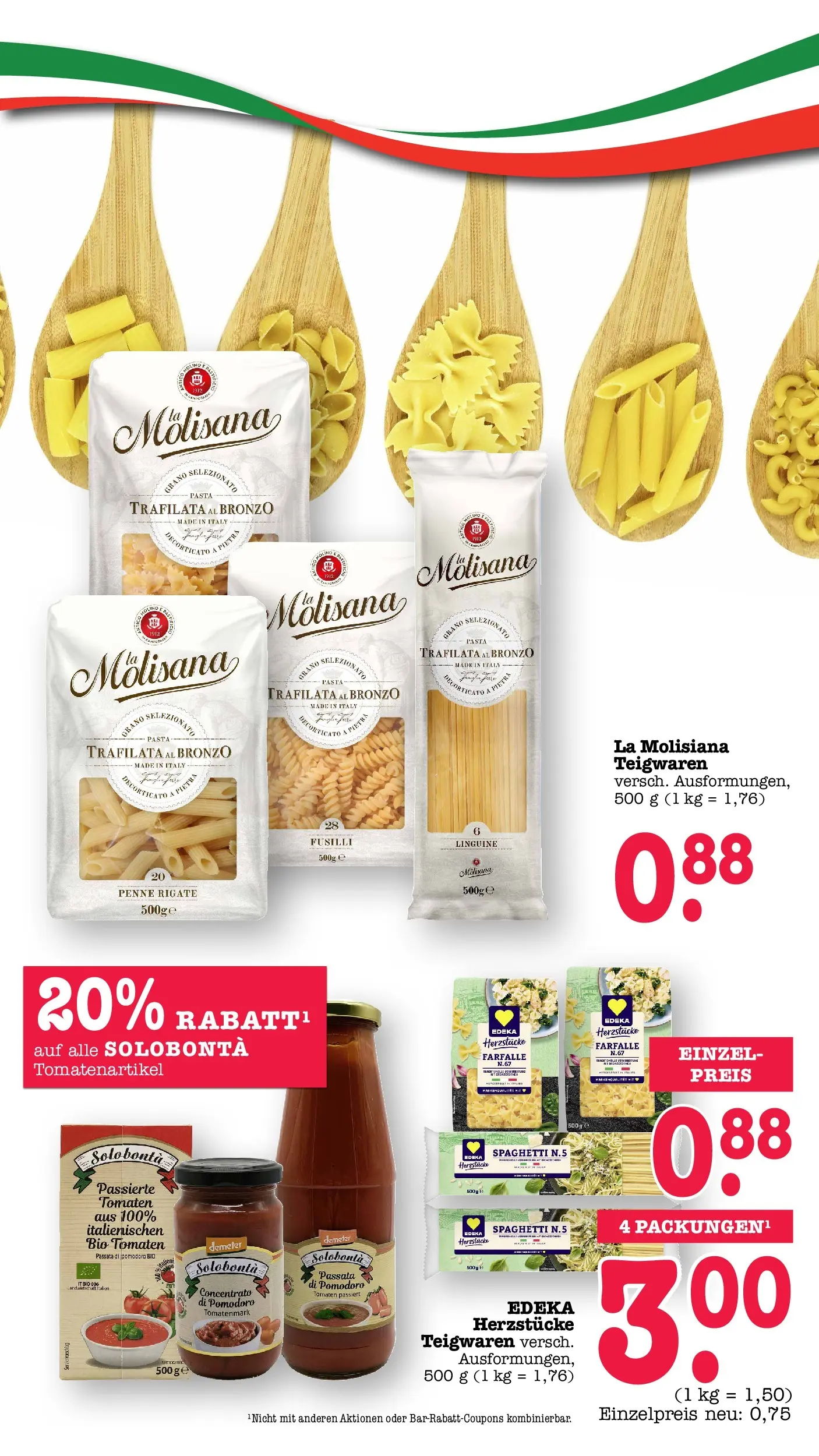 Edeka prospekt Bühlertal (ab 01.06.2026) » Angebote Online | Seite: 3 | Produkte: Tomaten, Pasta