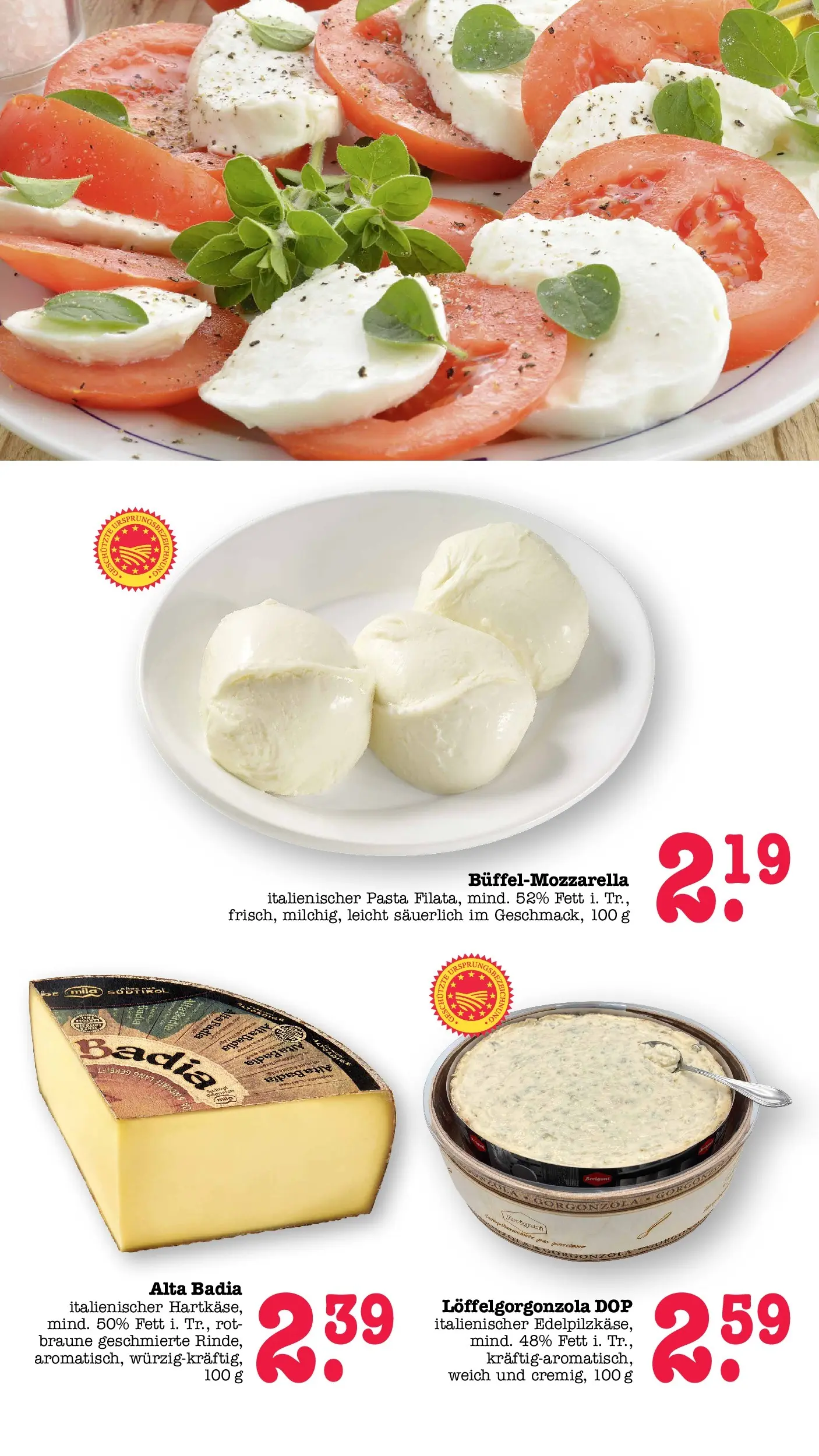 Edeka prospekt Bühlertal (ab 01.06.2026) » Angebote Online | Seite: 14 | Produkte: Mozzarella, Pasta
