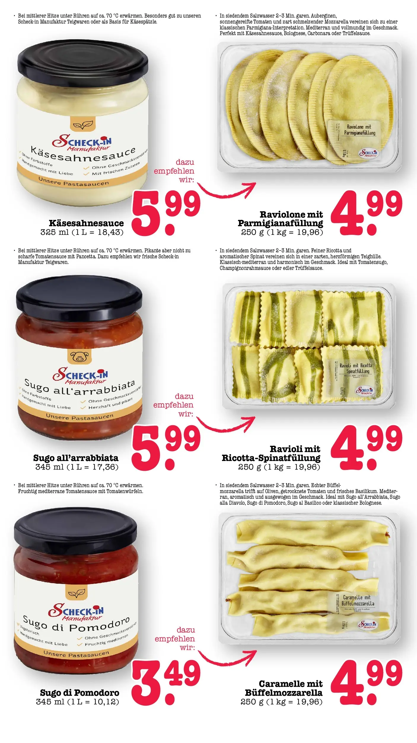 Edeka prospekt Bühlertal (ab 01.06.2026) » Angebote Online | Seite: 19 | Produkte: Mozzarella, Tomaten, Pasta