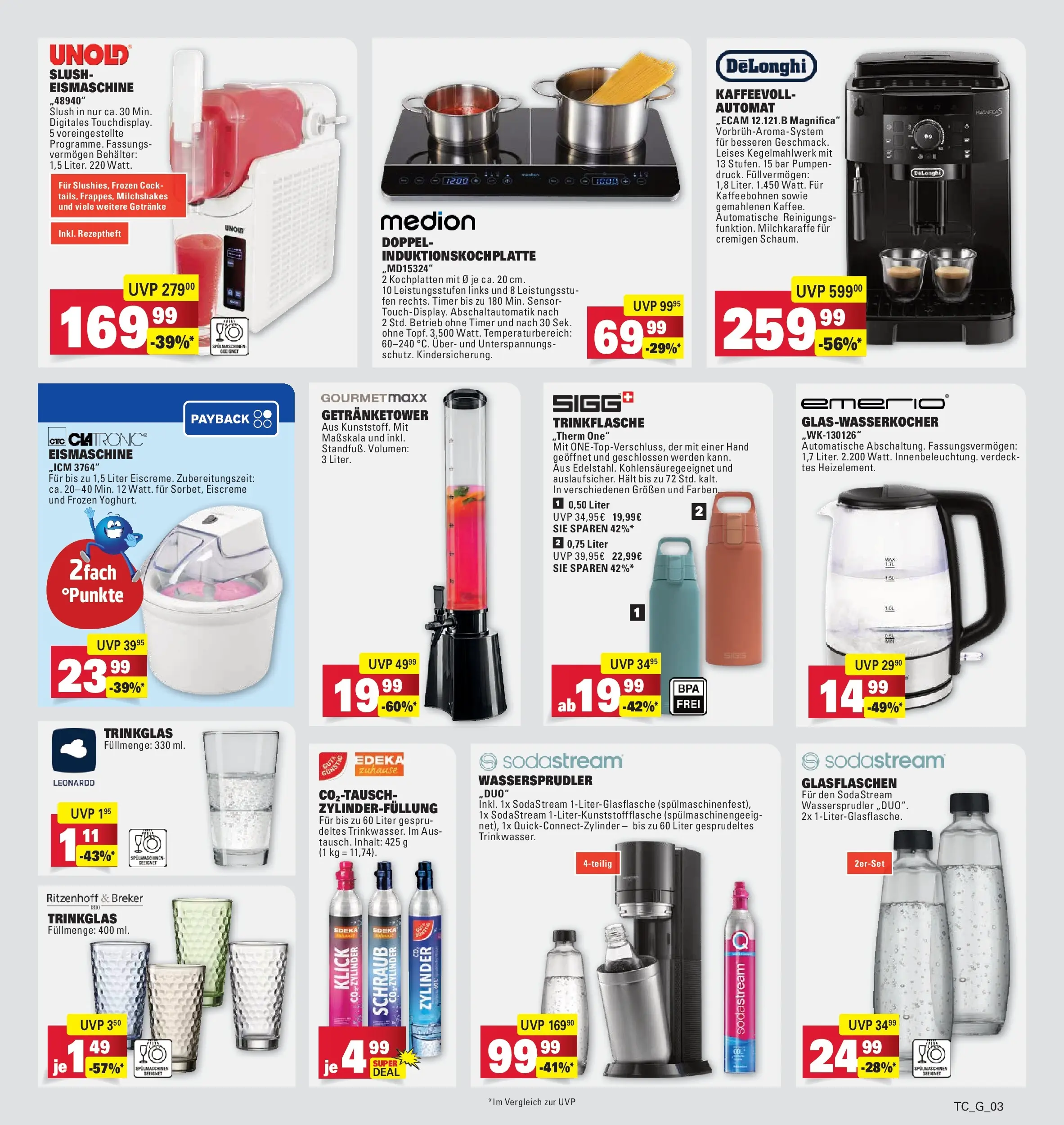 Edeka prospekt Göppingen (ab 01.06.2026) » Angebote Online | Seite: 31 | Produkte: Eiscreme, Sodastream