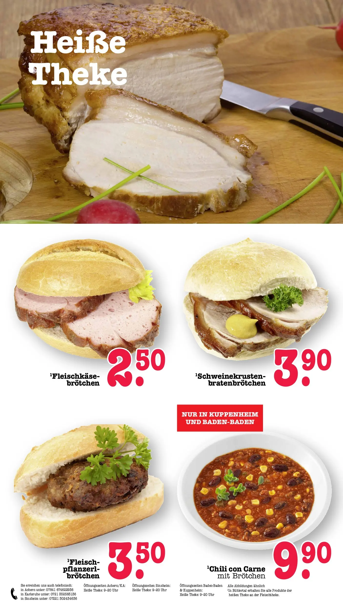 Edeka prospekt Bühlertal (ab 01.06.2026) » Angebote Online | Seite: 23 | Produkte: Theke, Chili, Uhr