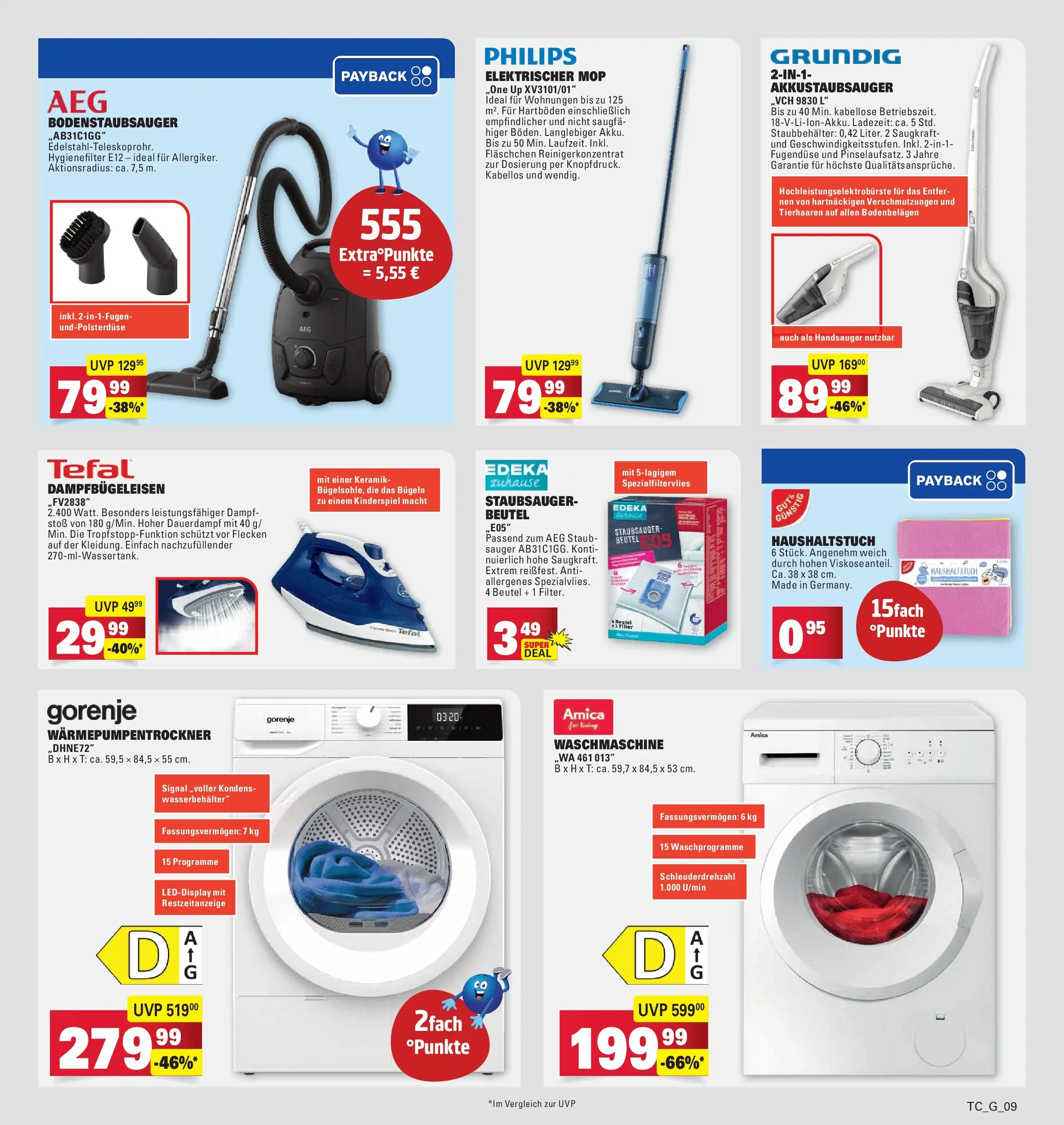 Edeka prospekt Göppingen (ab 01.06.2026) » Angebote Online | Seite: 37 | Produkte: Gorenje, AEG, Box, Waschmaschine