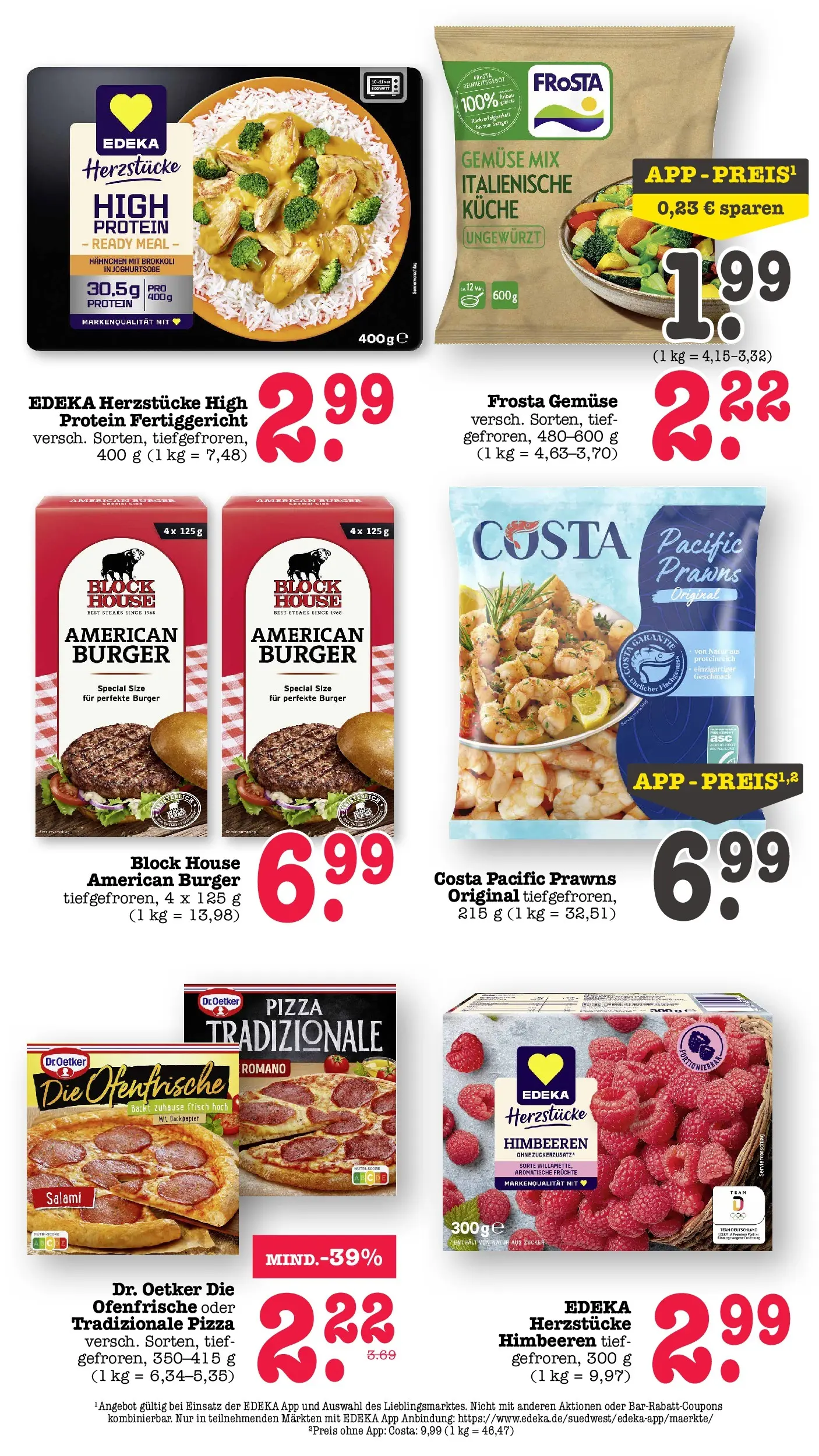 Edeka prospekt Bühlertal (ab 01.06.2026) » Angebote Online | Seite: 38 | Produkte: Küche, Ofenfrische, Frosta, Brokkoli