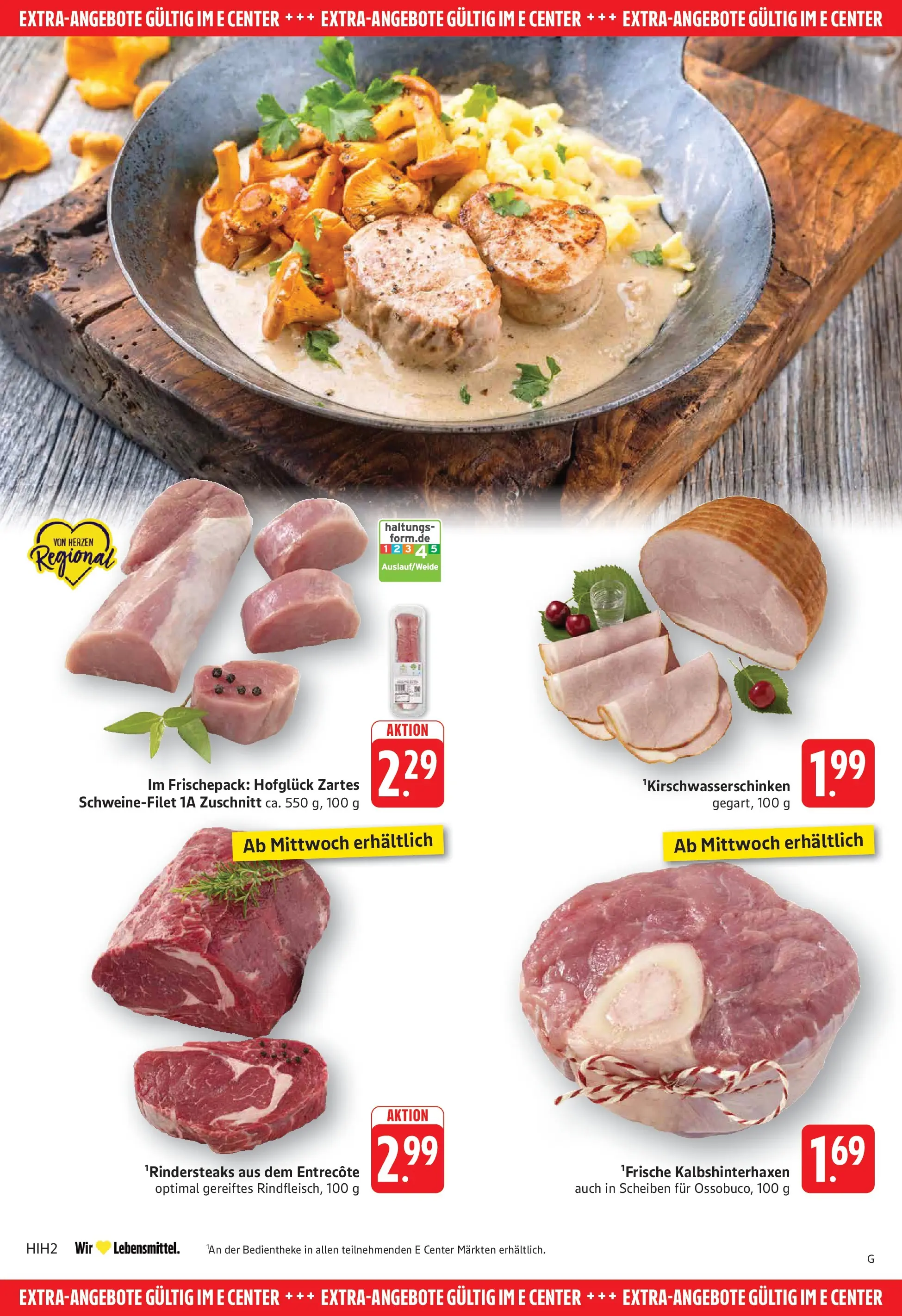 Edeka Prospekt Göppingen (ab 01.06.2026) » Angebote Online | Seite: 22 | Produkte: Entrecote, Schweinefilet
