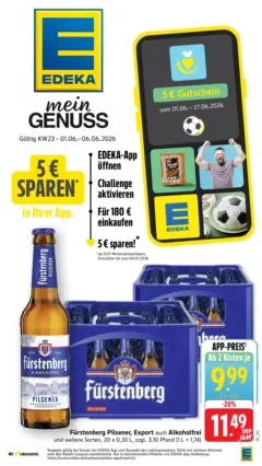 Edeka Prospekt Villingen - Schwenningen ab 01.06.2026 gültig Edeka Prospekt Villingen - Schwenningen ab 01.06.2026 gültig