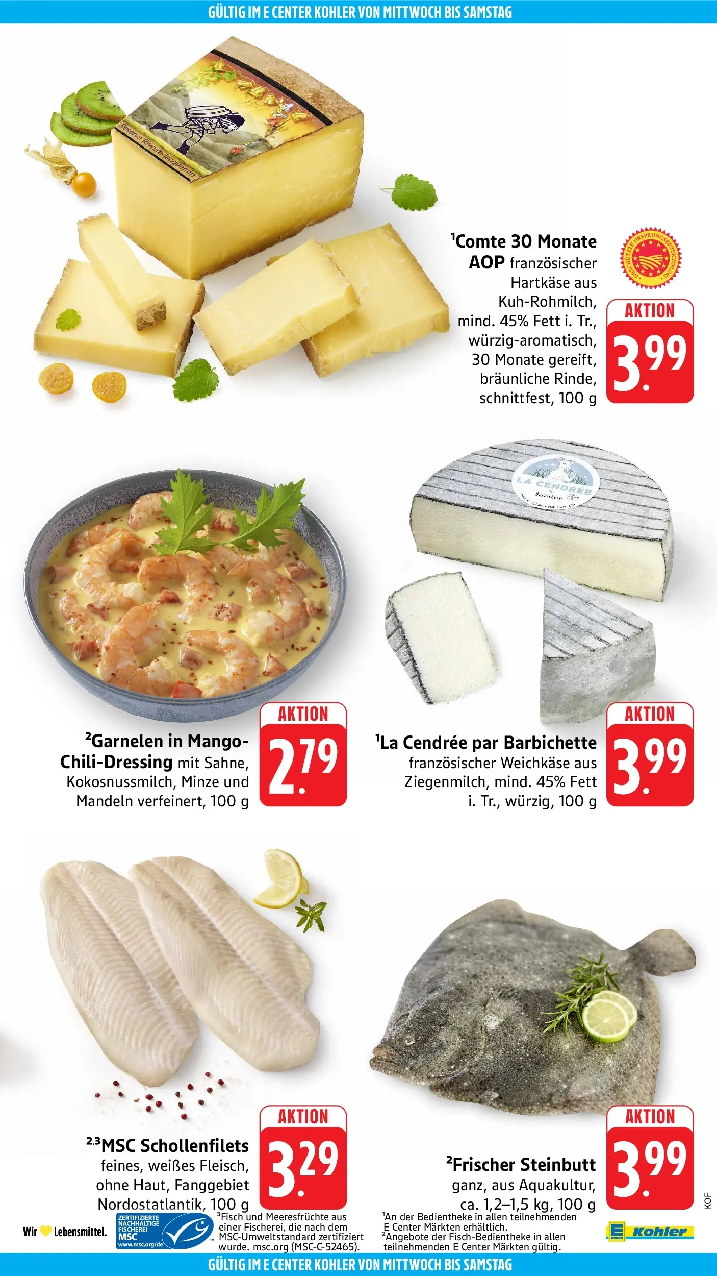 Edeka Prospekt Offenburg (ab 01.06.2026) » Angebote Online | Seite: 43 | Produkte: Mandeln, Meeresfrüchte, Mango