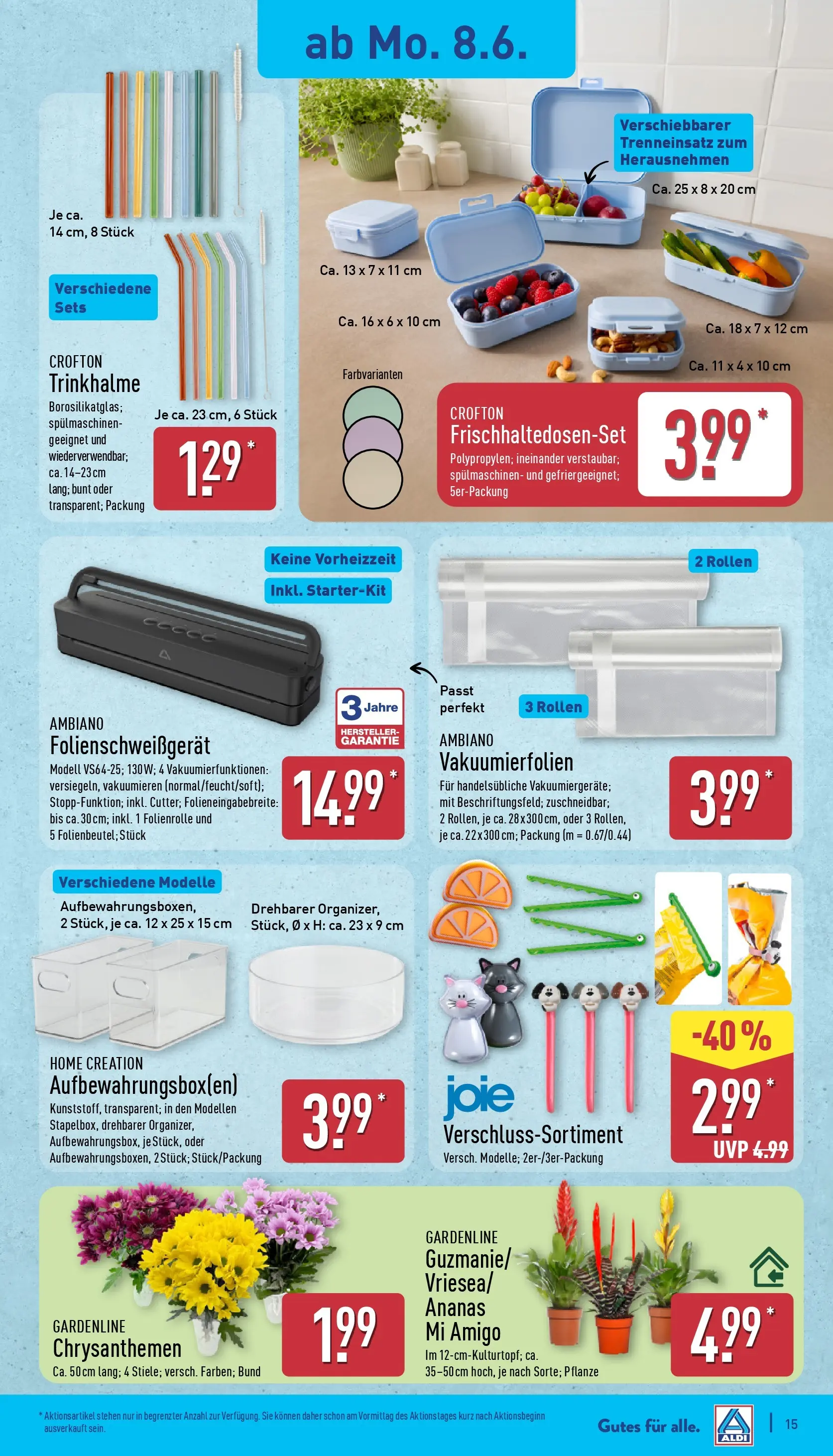 Aldi - ALDI Nord: Wochenangebote (ab 07.06.2026) » Angebote Online | Seite: 19 | Produkte: Ananas, Home creation