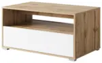 m&ouml;max Dornbirn - Ihr Trendm&ouml;belhaus in Dornbirn Couchtisch Narobi-II ca. 90x45x55 cm Eiche/Wei&szlig;