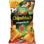 Mix Markt Kartoffelchips Fu&szlig;ball-Editionen Chipsfrisch ungarisch mit Paprikageschmack - bis 06.06.2026