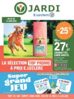 E.Leclerc Jardi TRAFIC ANIMALERIE 5 - GRAND JEU - au 13.06.2026