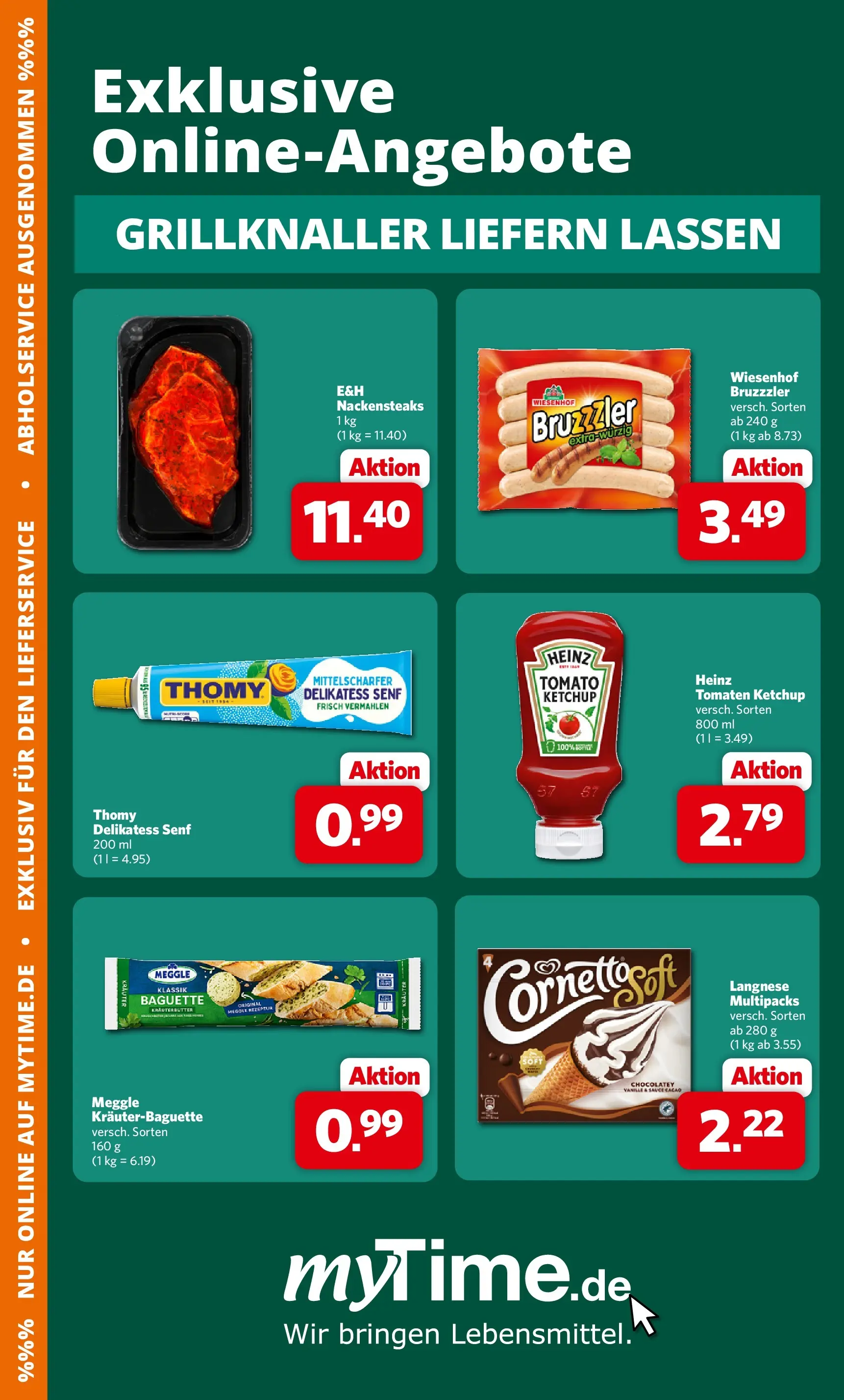 Famila Nordwest Wochenangebote (ab 15.06.2026) zum Blättern | Seite: 46 | Produkte: Nackensteaks, Langnese, Heinz ketchup, Ketchup
