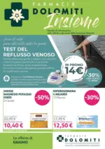 Farmacie Dolomiti Le offerte di Giugno - al 30.06.2026