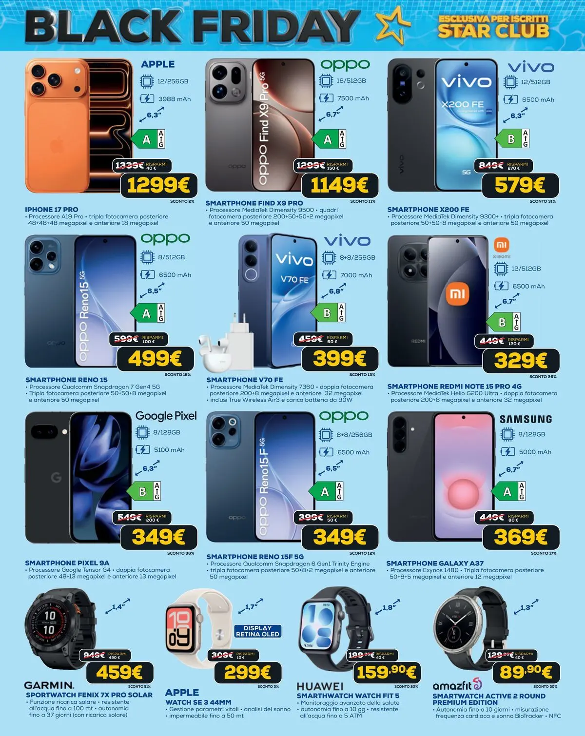 Nuovo Euronics - Black Friday Estate dal 04/06/2026 > offerte anteprima 🛍️ | Pagina: 2 | Prodotti: Iphone, Smartphone, Batteria, Samsung
