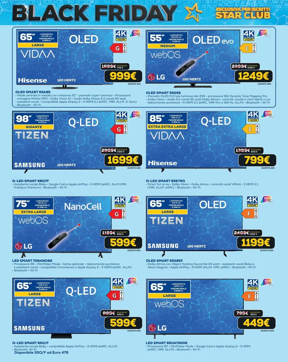 Nuovo Euronics - Black Friday Estate dal 04/06/2026 > offerte anteprima 🛍️ | Pagina: 6 | Prodotti: Telecomando, Audio, Samsung