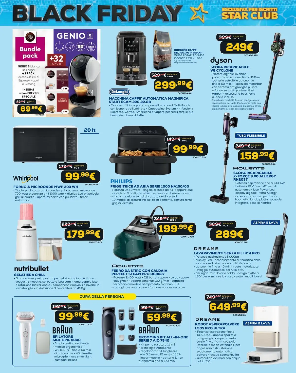 Nuovo Euronics - Black Friday Estate dal 04/06/2026 > offerte anteprima 🛍️ | Pagina: 8 | Prodotti: Rullo, Microonde, Mocio, Forno