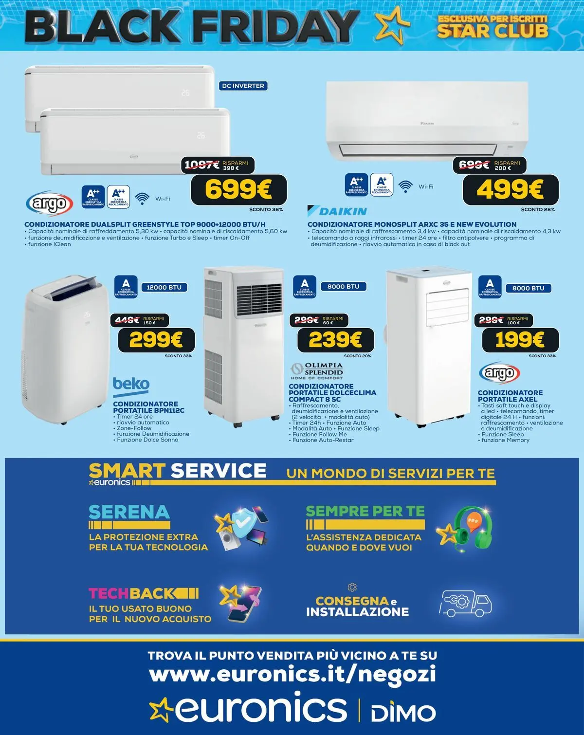 Nuovo Euronics - Black Friday Estate dal 04/06/2026 > offerte anteprima 🛍️ | Pagina: 12 | Prodotti: Telecomando, Tè, Top, Condizionatore